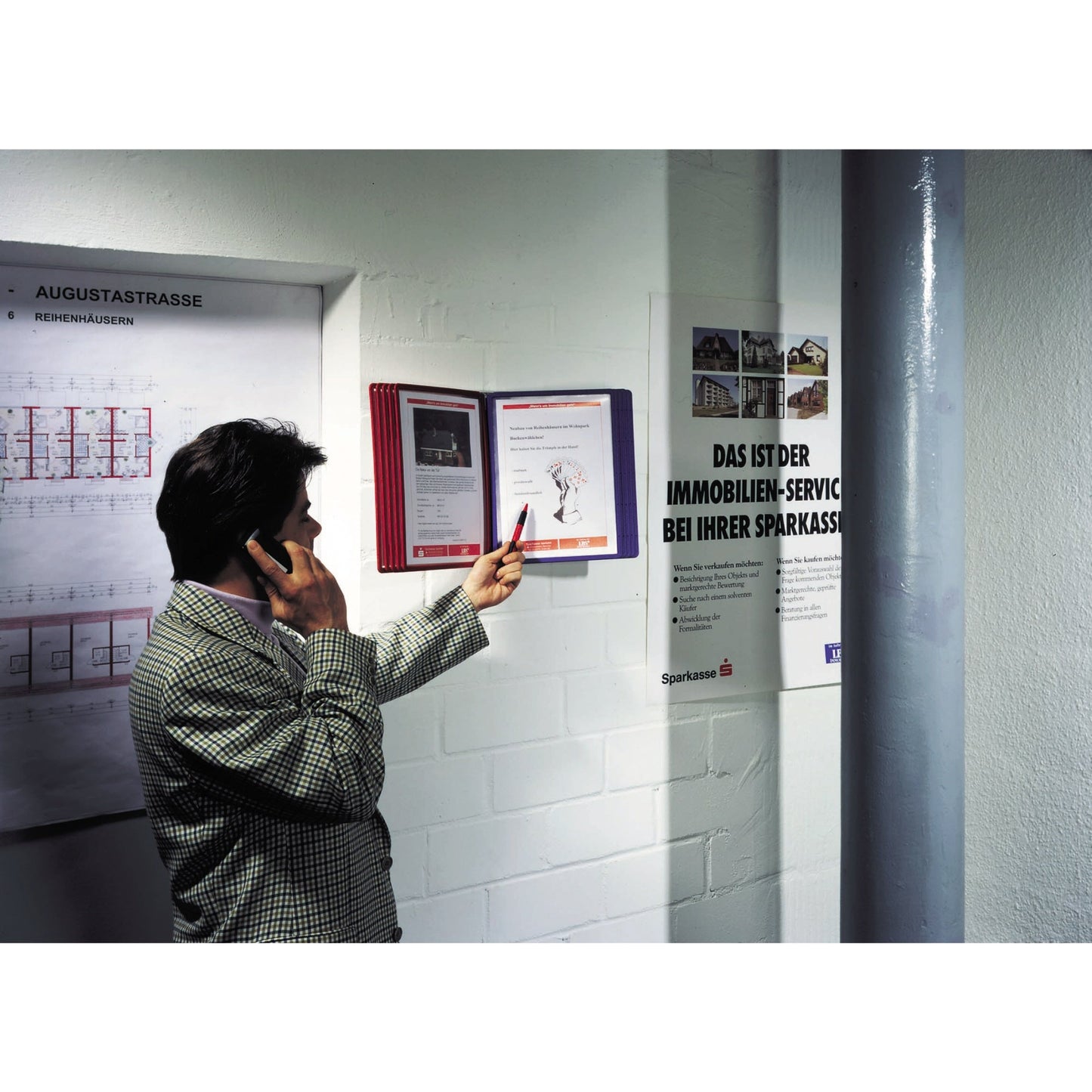 DURABLE Sichttafelwandhalter SHERPA® WALL MODULE 5 Polyamid