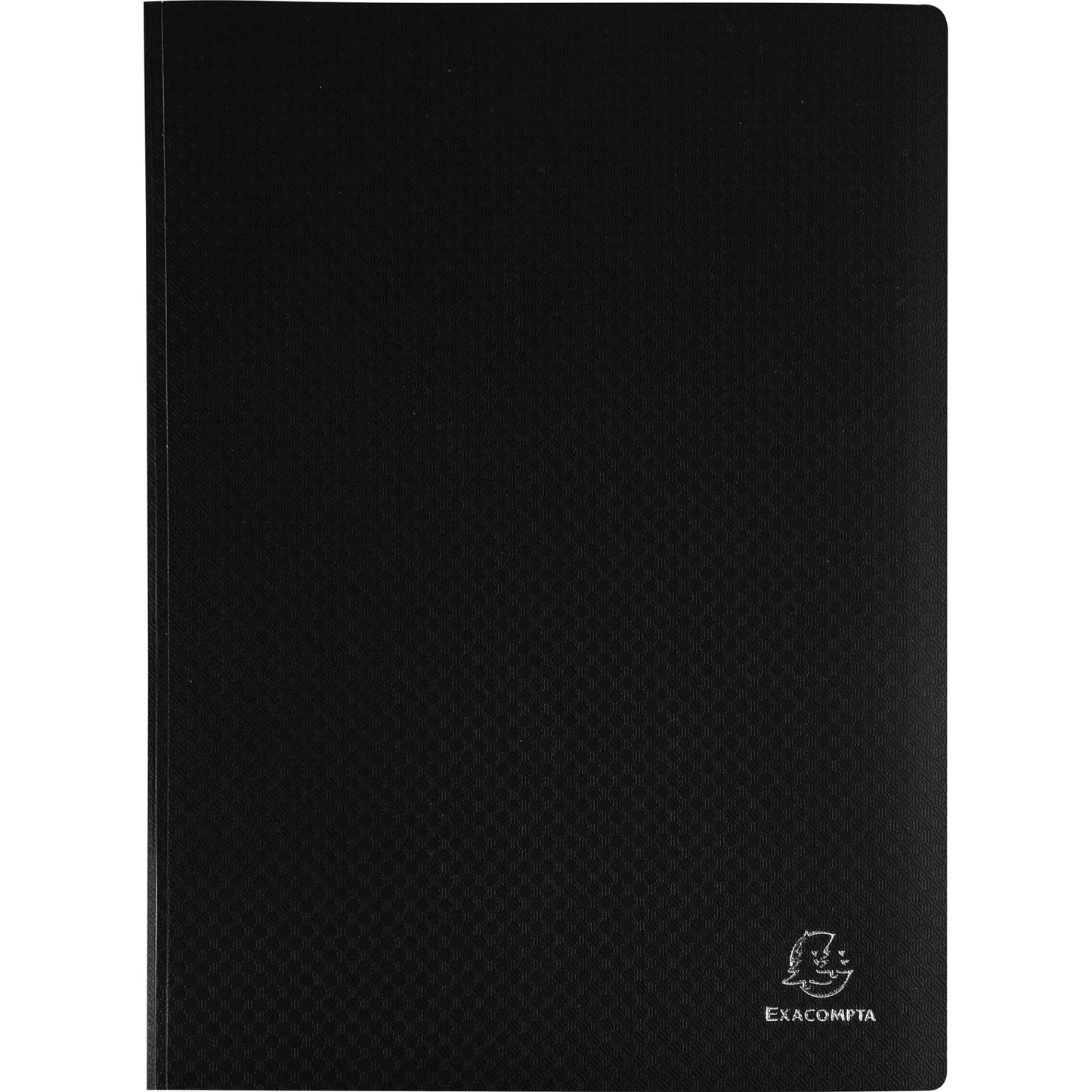Exacompta Sichtbuch Opak DIN A4 Polypropylen schwarz 20 Hüllen