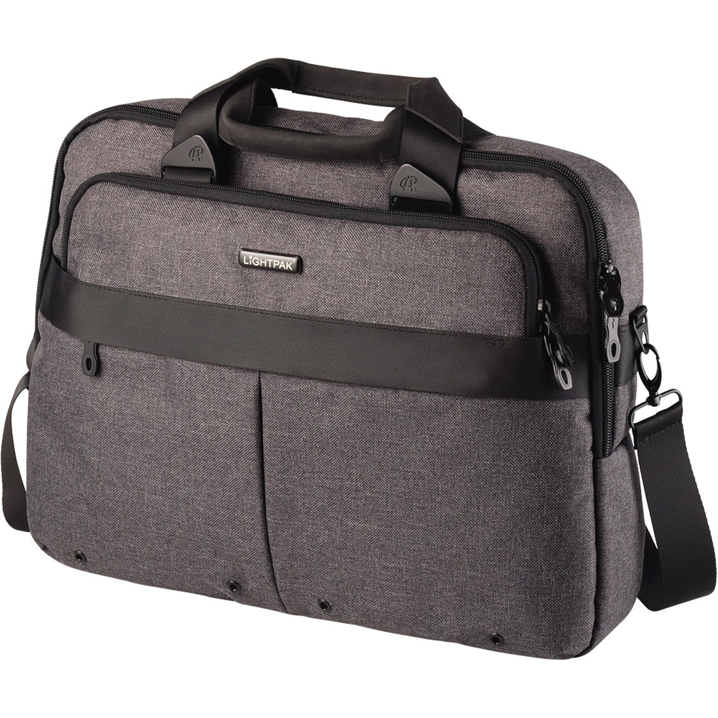 LIGHTPAK® Notebooktasche WOOKIE 30 x 39 x 6 cm (B x H x T) 31 x 40 x 7 cm (B x H x T) Polyester grau