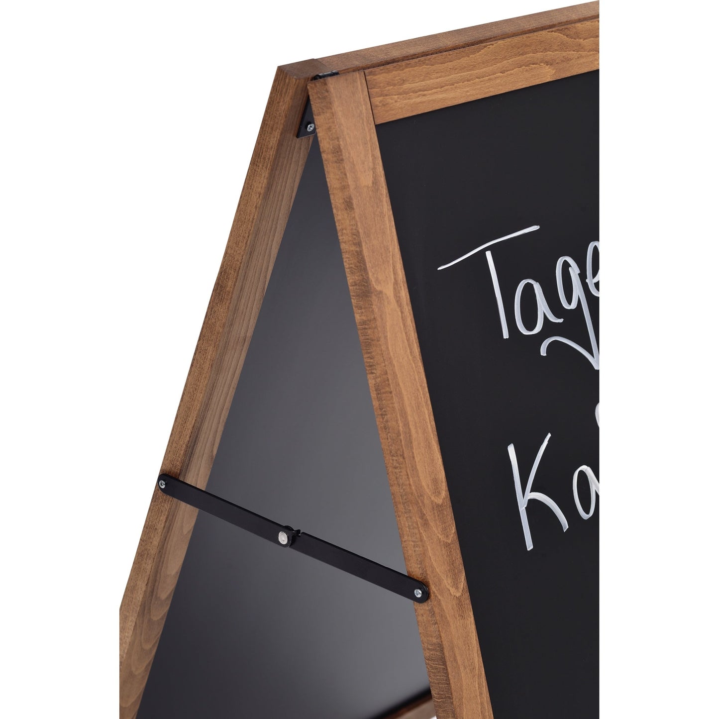 magnetoplan® Kundenstopper Multi 70,4 x 115 x 75 cm (B x H x T) DIN A1 Buchenholz braun