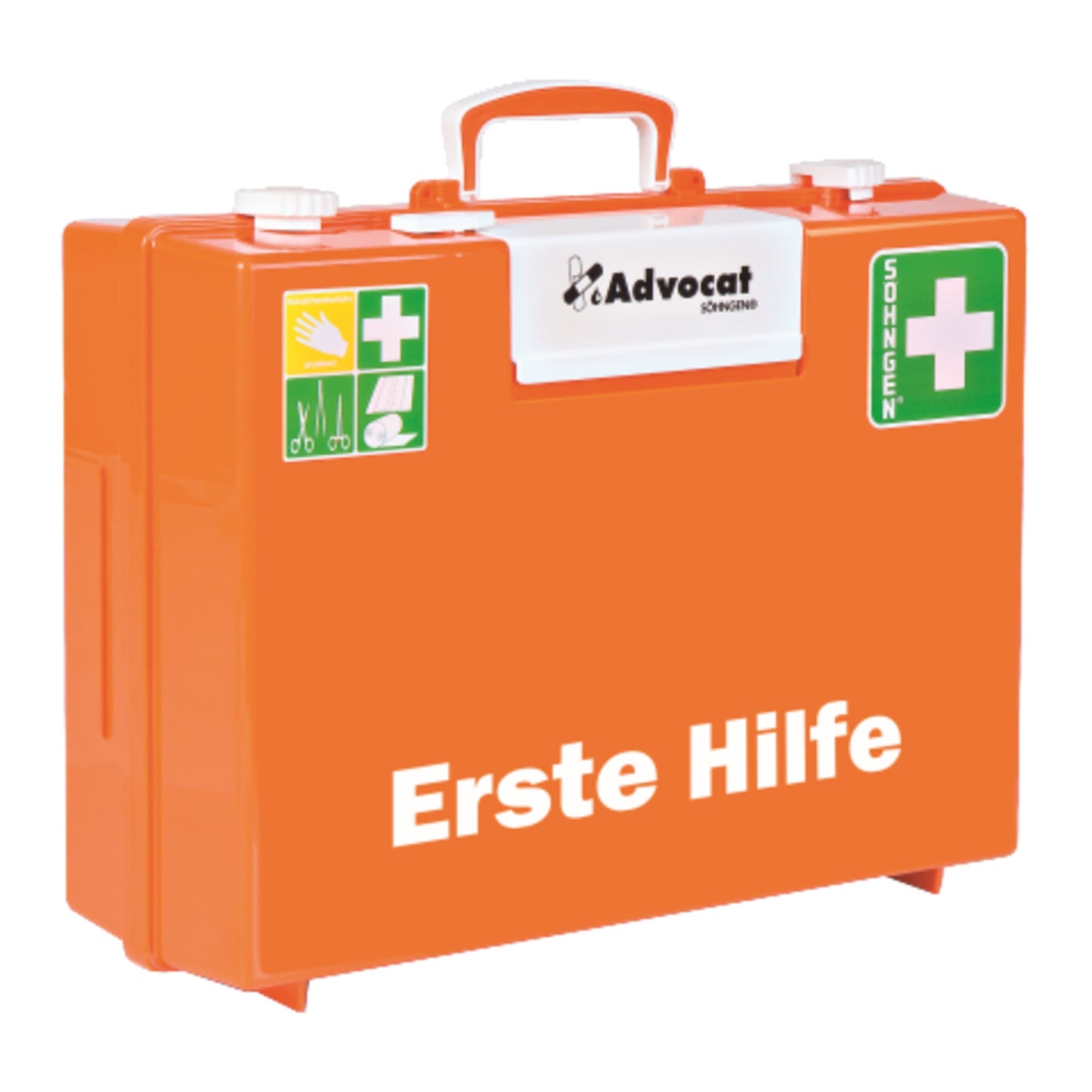 SÖHNGEN® Erste Hilfe Koffer Advocat ca. 40 x 30 x 15 cm (B x H x T) DIN 13169 orange