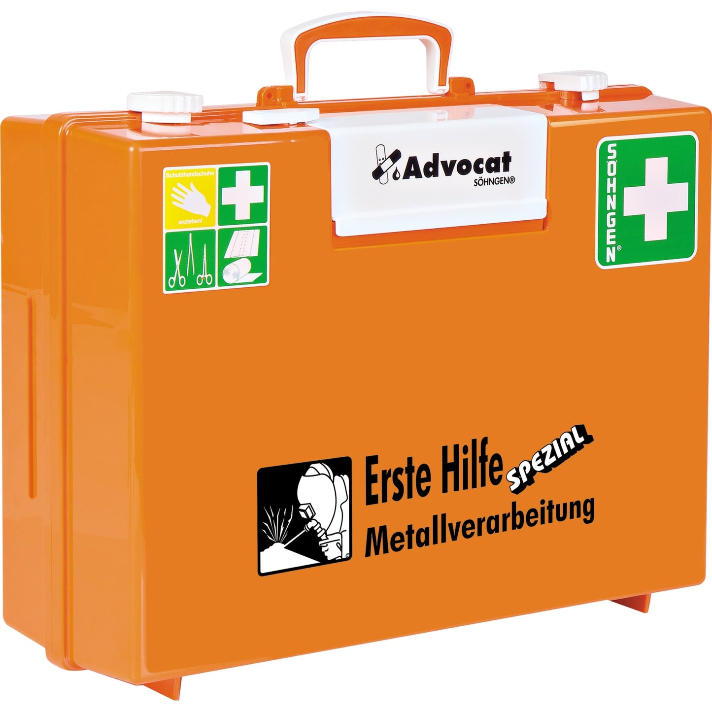 SÖHNGEN® Erste Hilfe Koffer Advocat ca. 40 x 30 x 15 cm (B x H x T) DIN 13157 orange