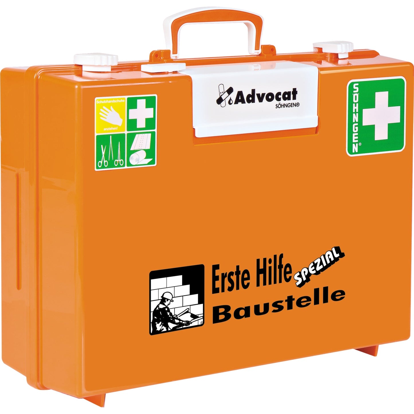 SÖHNGEN® Erste Hilfe Koffer Advocat ca. 40 x 30 x 15 cm (B x H x T) DIN 13157 orange