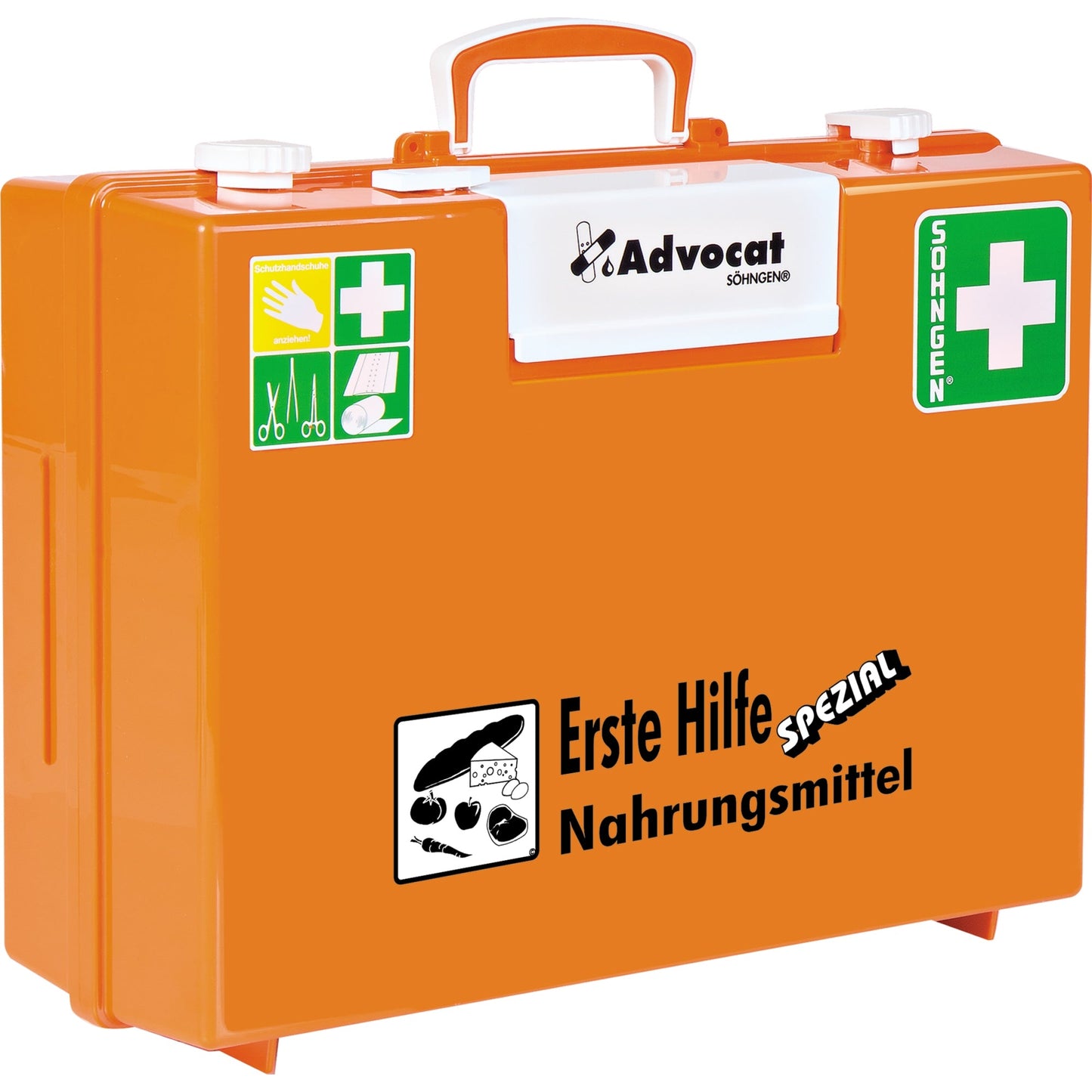 SÖHNGEN® Erste Hilfe Koffer Advocat ca. 40 x 30 x 15 cm (B x H x T) DIN 13157 orange