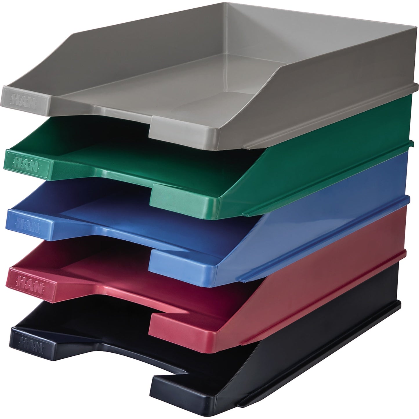 HAN Briefablage KLASSIK KARMA DIN A4, DIN C4 Kunststoff, 80-100 % Rezyklat Farbe: öko-blau