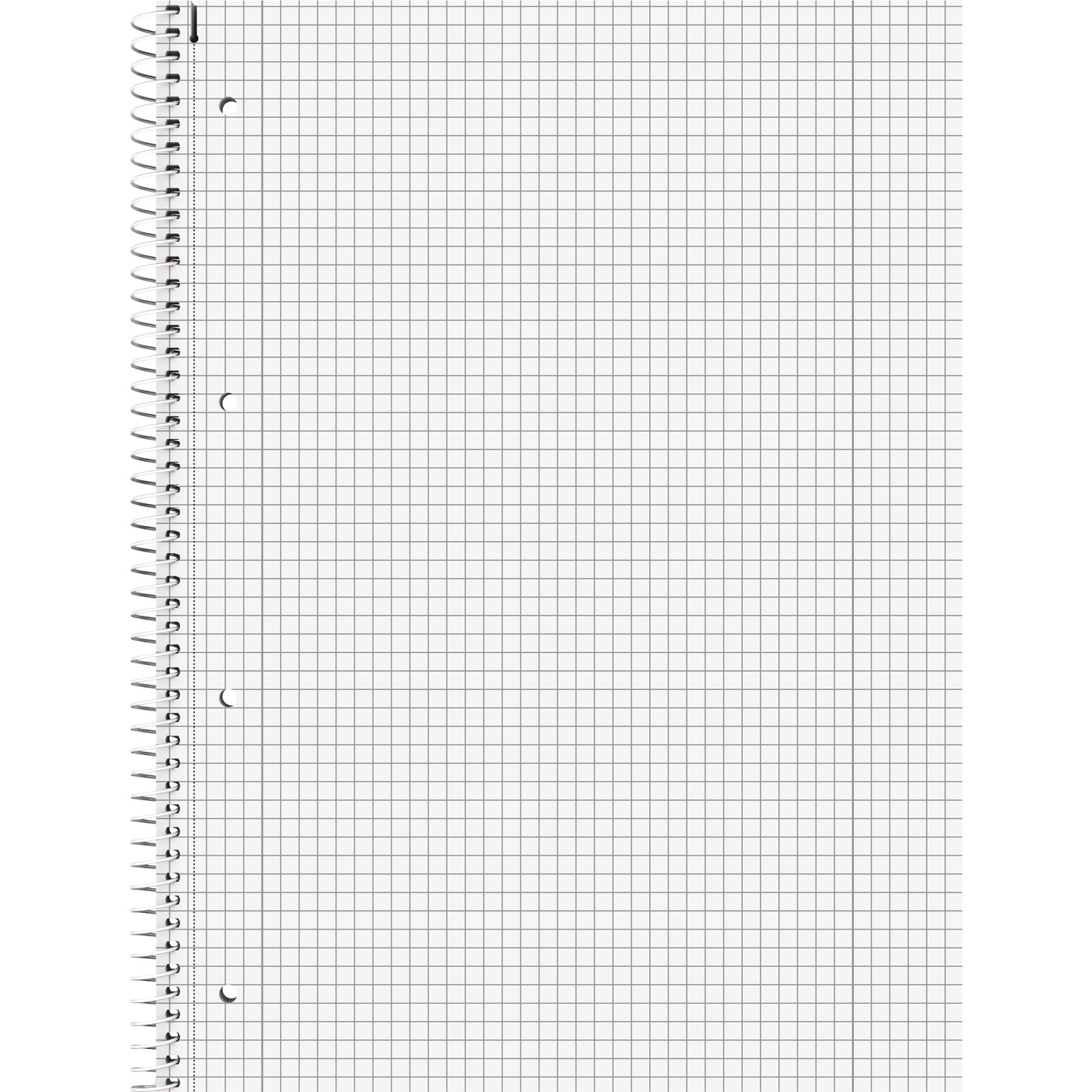 BRUNNEN Collegeblock Student Colour Code DIN A4 kariert mit Rand innen/außen 90g/m² azur blau 80 Bl.