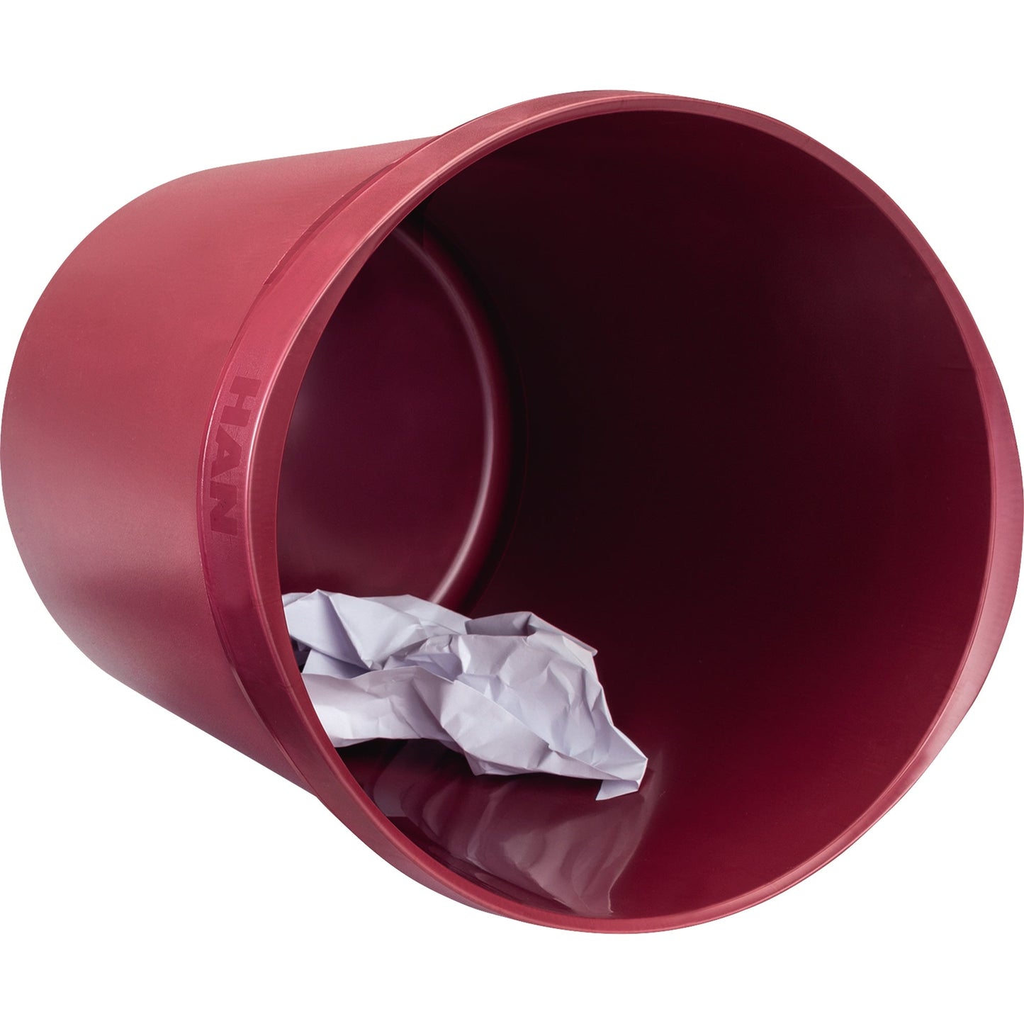 HAN Papierkorb GRIP KARMA 31,2 x 35 cm (Ø x H) Kunststoff, 80-100 % Rezyklat Farbe: öko-rot 1 Sortierfach