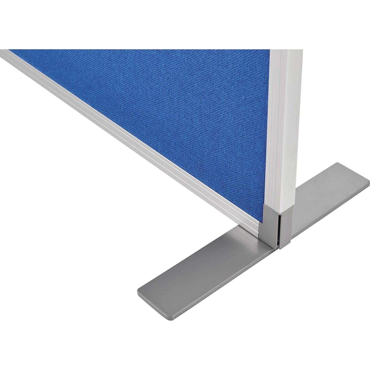 magnetoplan® Trennwand 125 x 180 x 35 cm (B x H x T) Textil taubenblau