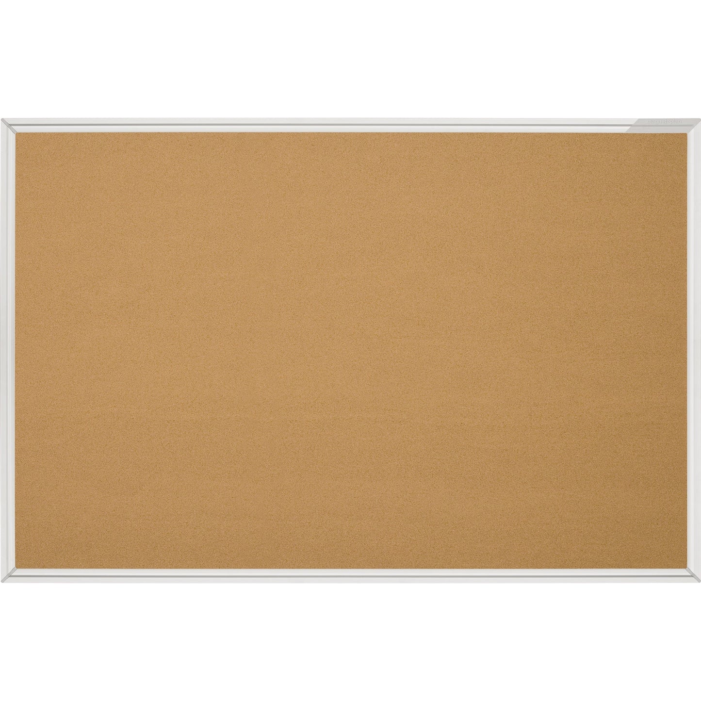 magnetoplan® Pinnwand Design SP 180 x 120 cm (B x H) Maße der Oberfläche: 176 x 116 cm (B x H) Kork Material des Rahmens: Aluminium braun