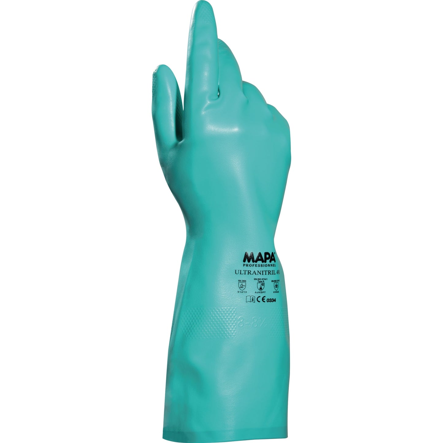 MAPA Gummihandschuhe Ultranitril 492 8 Nitril grün