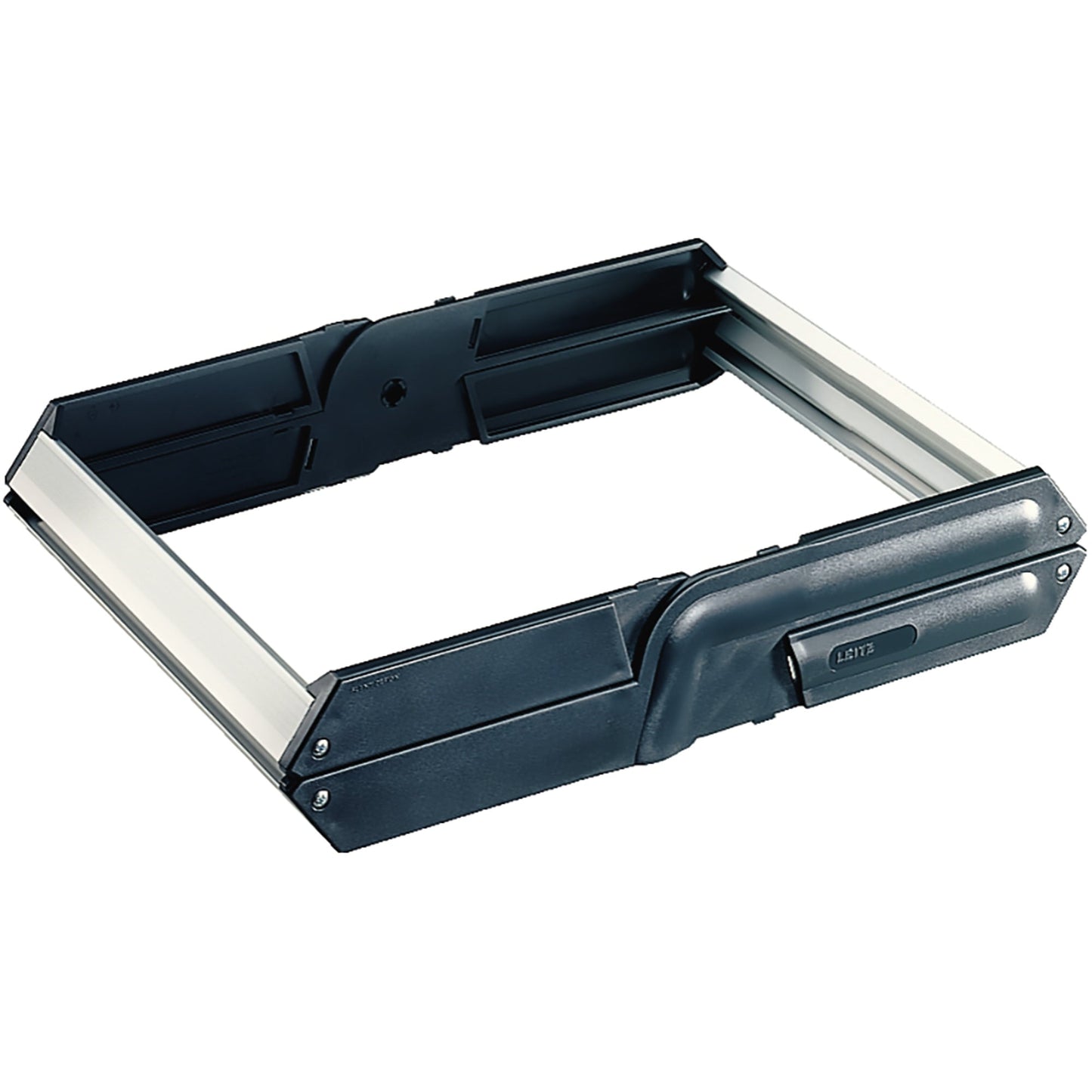 Leitz Hängekorb DIN A4 25 Hängemappen Polystyrol/Aluminium dunkelgrau