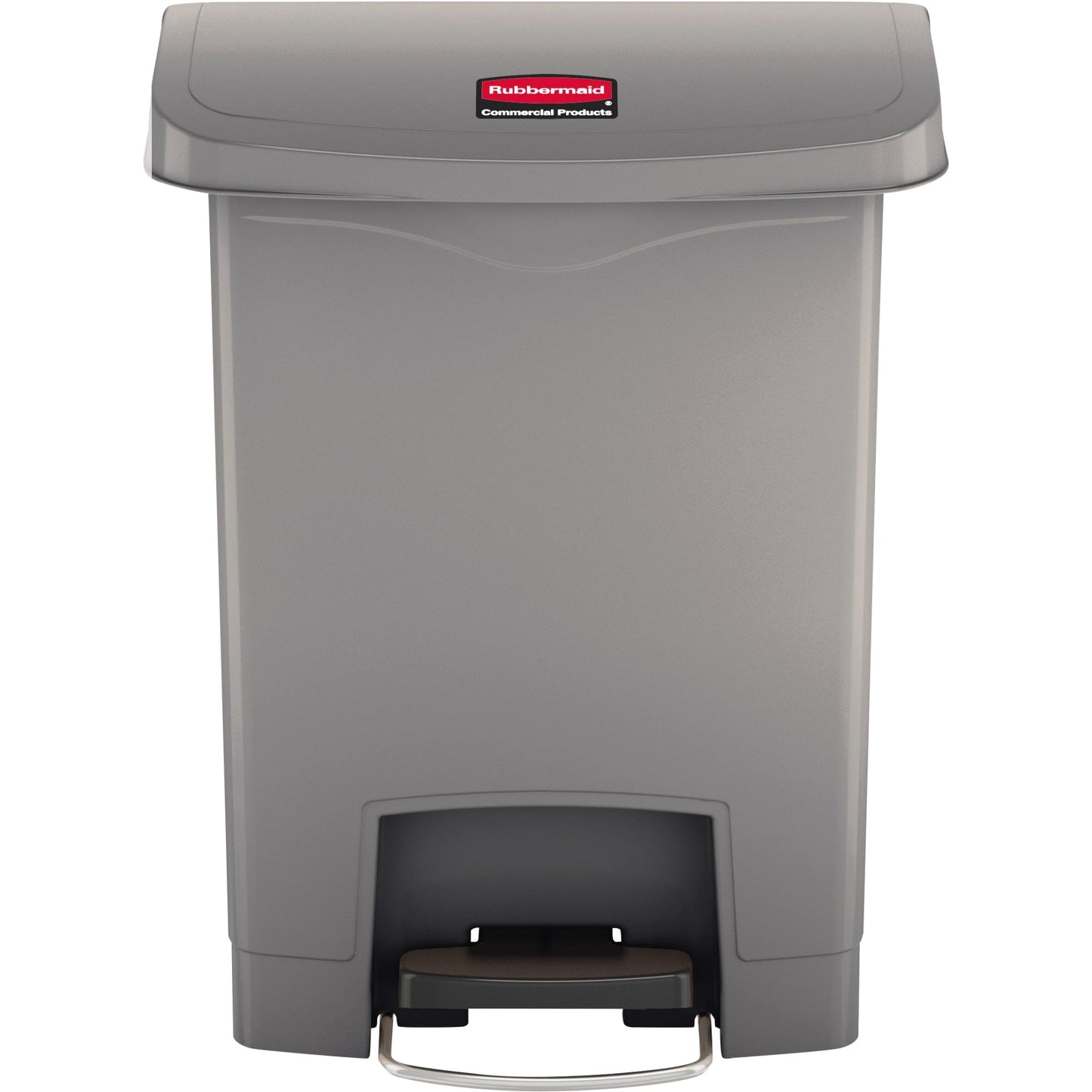 Rubbermaid Tretabfalleimer SLIM JIM® STEP-ON 28,91 x 53,64 x 44,75 cm (B x H x T) 30l Kunststoff grau
