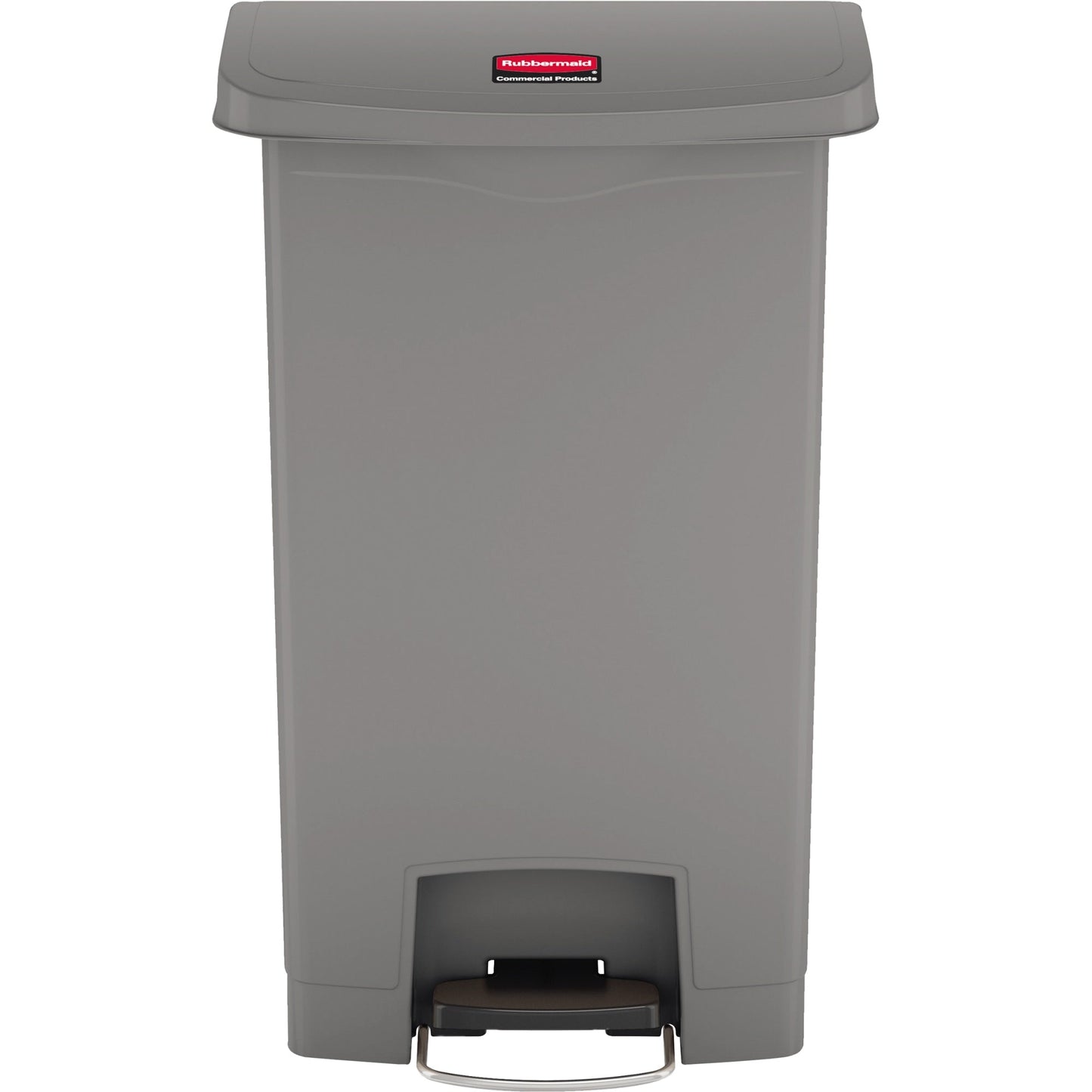 Rubbermaid Tretabfalleimer SLIM JIM® STEP-ON 33,19 x 74,72 x 49,78 cm (B x H x T) 50l Kunststoff grau