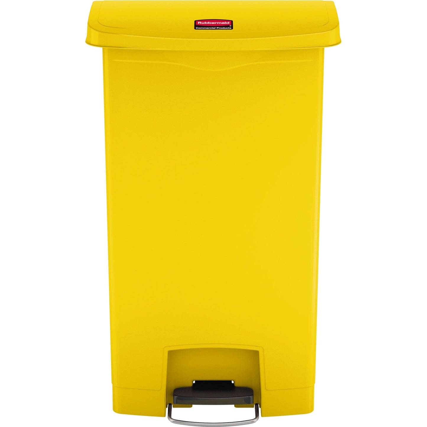 Rubbermaid Tretabfalleimer SLIM JIM® STEP-ON 33,02 x 80,98 x 52,37 cm (B x H x T) 68l Kunststoff gelb