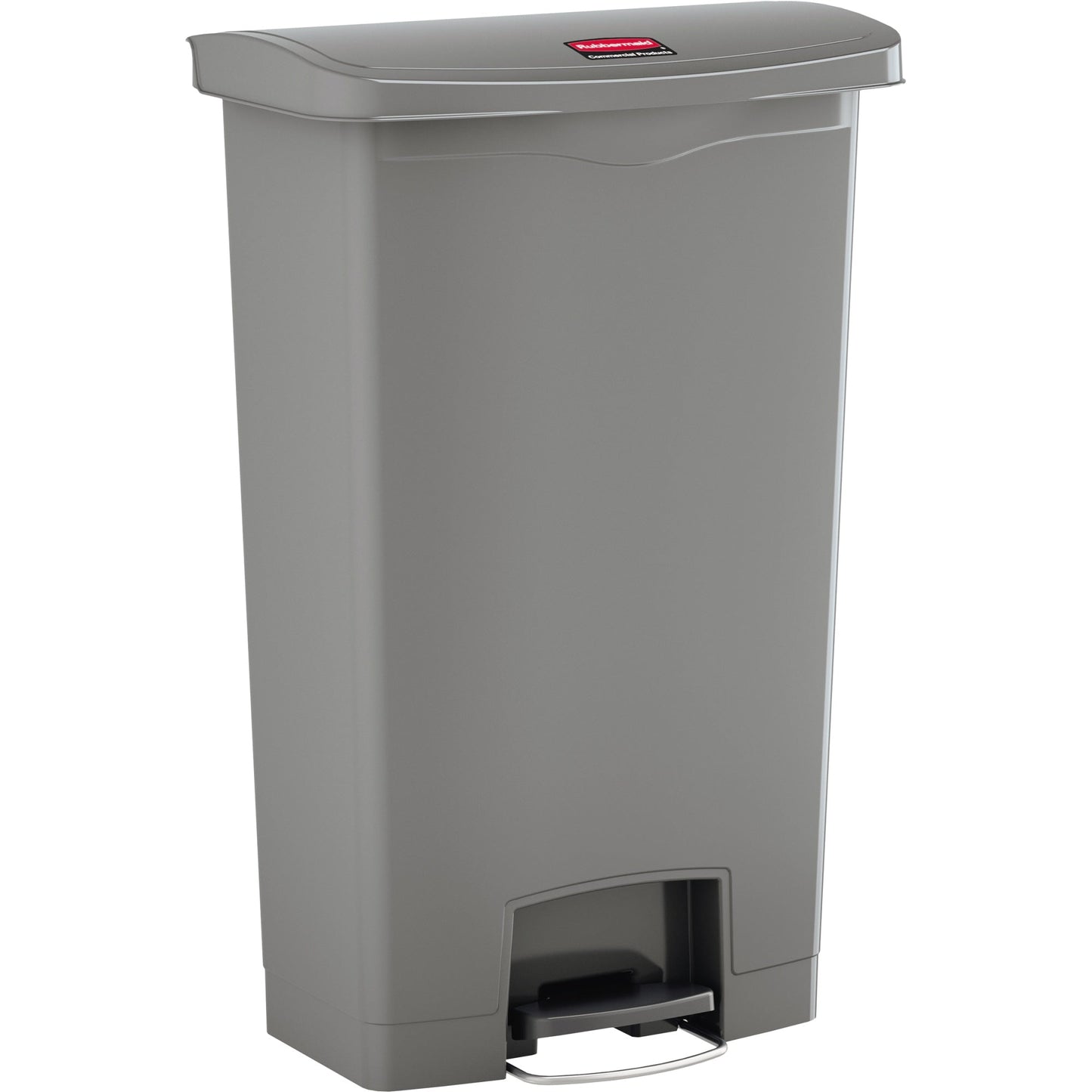 Rubbermaid Tretabfalleimer SLIM JIM® STEP-ON 33,02 x 80,98 x 52,37 cm (B x H x T) 68l Kunststoff grau