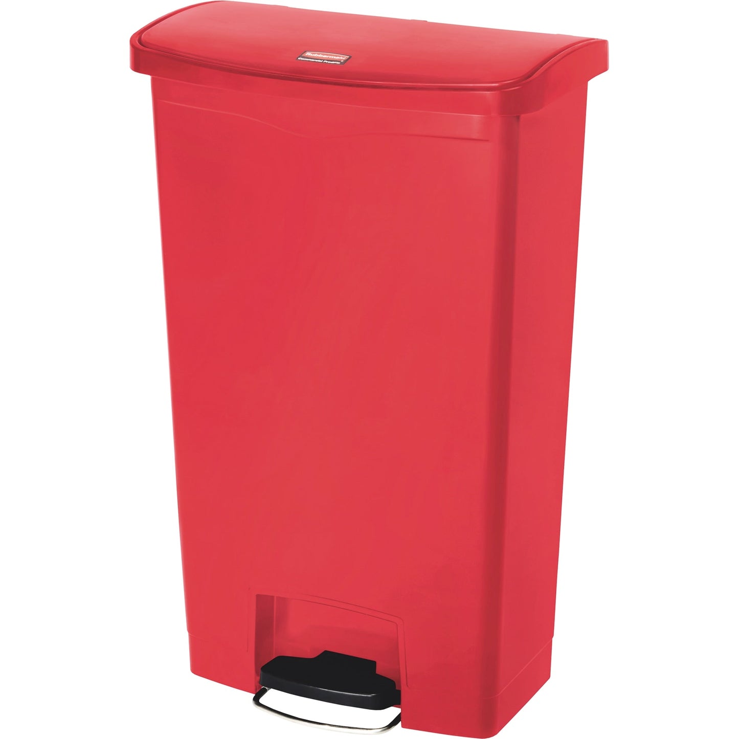 Rubbermaid Tretabfalleimer SLIM JIM® STEP-ON 33,02 x 80,98 x 52,37 cm (B x H x T) 68l Kunststoff rot