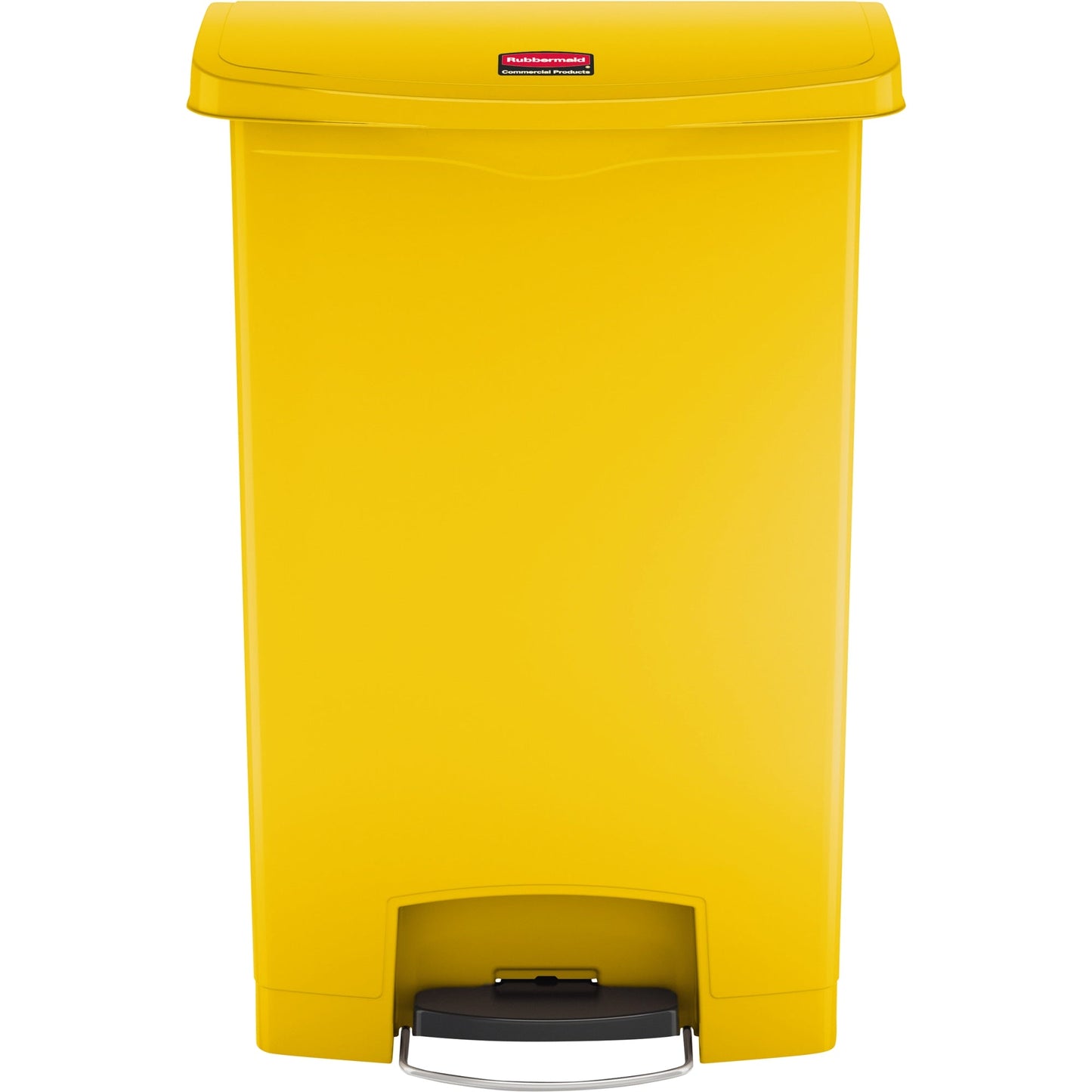 Rubbermaid Tretabfalleimer SLIM JIM® STEP-ON 37 x 85,42 x 60,83 cm (B x H x T) 90l Kunststoff gelb