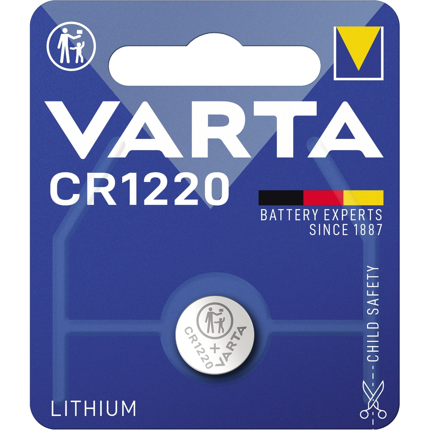 Varta Knopfzelle Lithium CR1220 3V 35 mAh