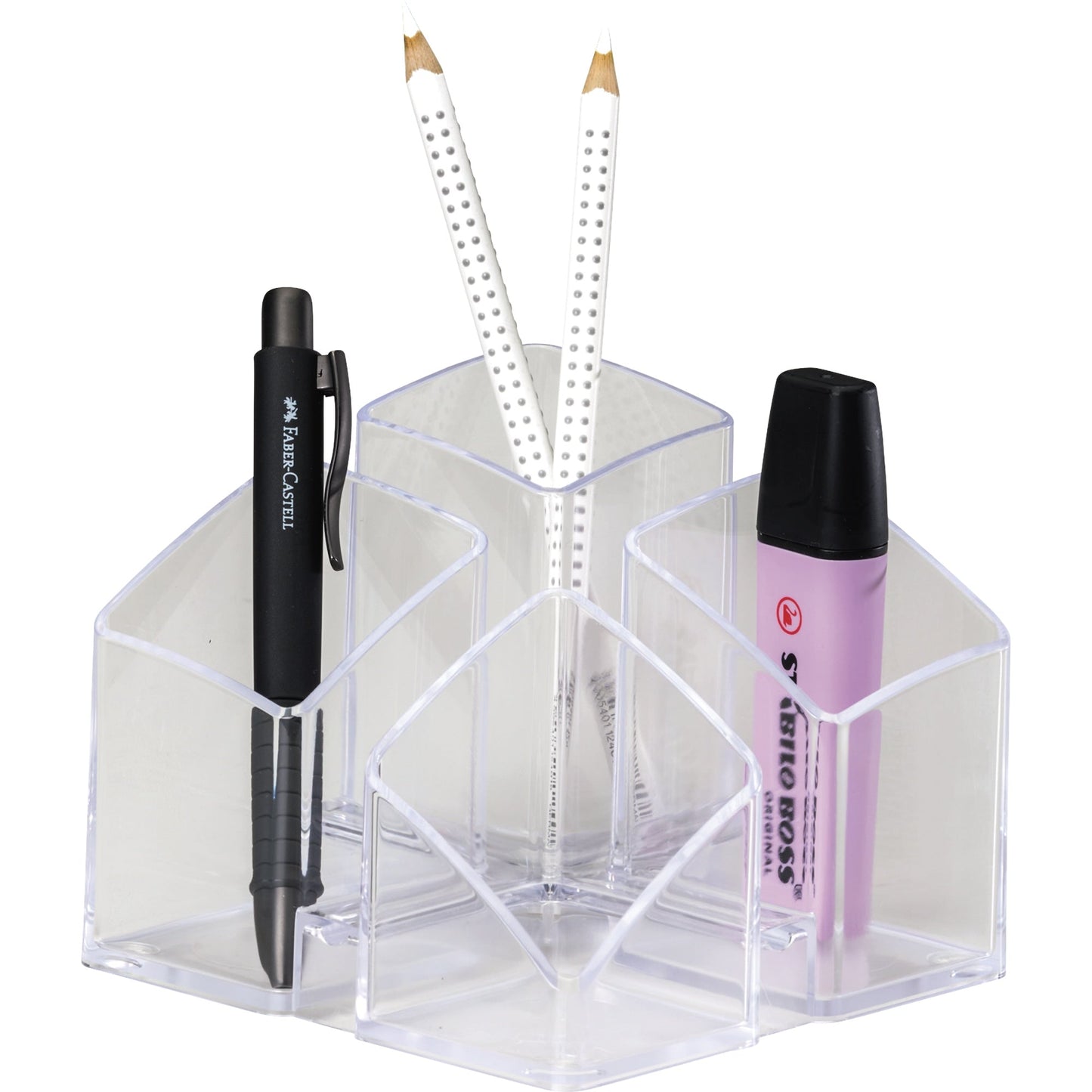 HAN Stifteköcher SCALA 12,5 x 10 x 12,5 cm (B x H x T) Polystyrol transparent