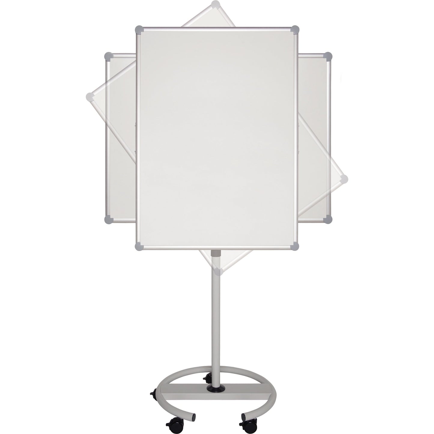 MAUL Flipchart MAULpro flip2use 73 x 101 cm (B x H) 190cm Stahl weiß