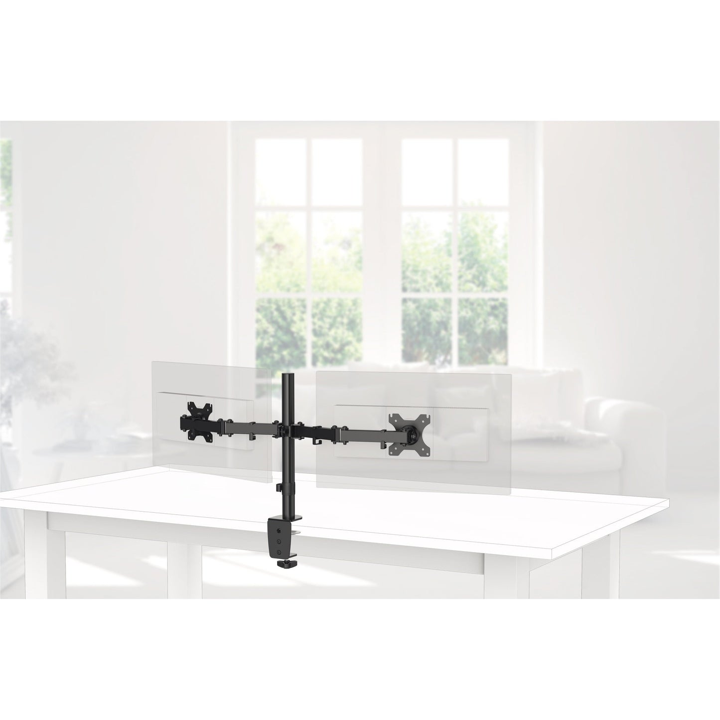 Hama Monitorschwenkarm FULLMOTION 86,18 x 40,64 x 6,96 cm (B x H x T) 2 x 10kg Stahl schwarz