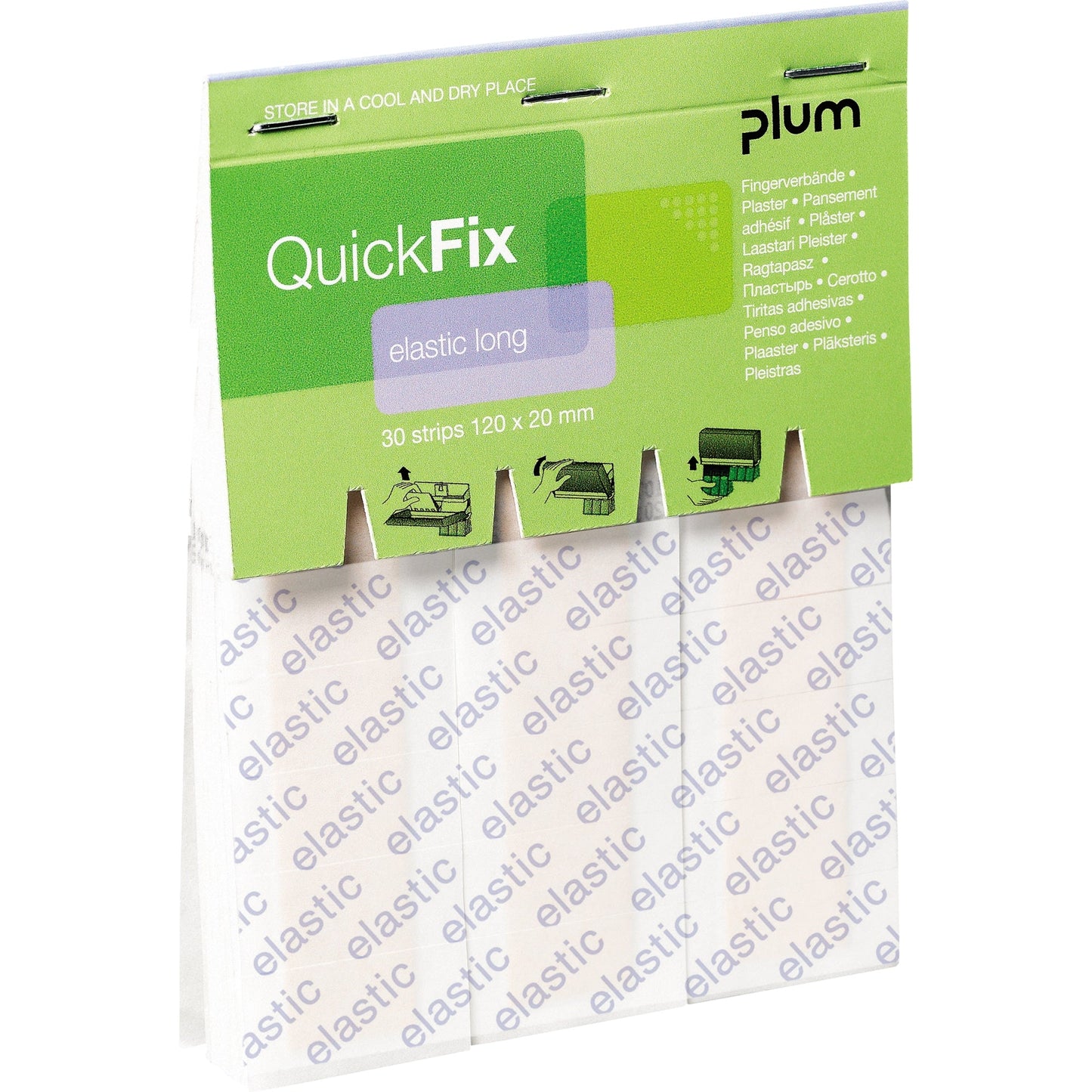 QuickFix Nachfüllset Pflasterspender QuickFix Pflasterspender 5502 30 St. 12 x 2 cm 30 St./Pack.