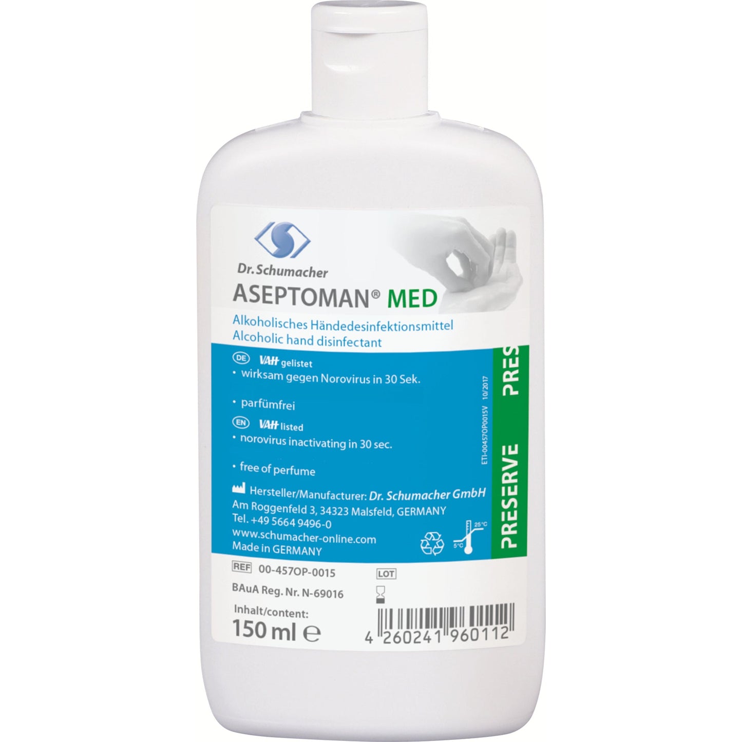ASEPTOMAN® Handdesinfektion MED flüssig 0,15l