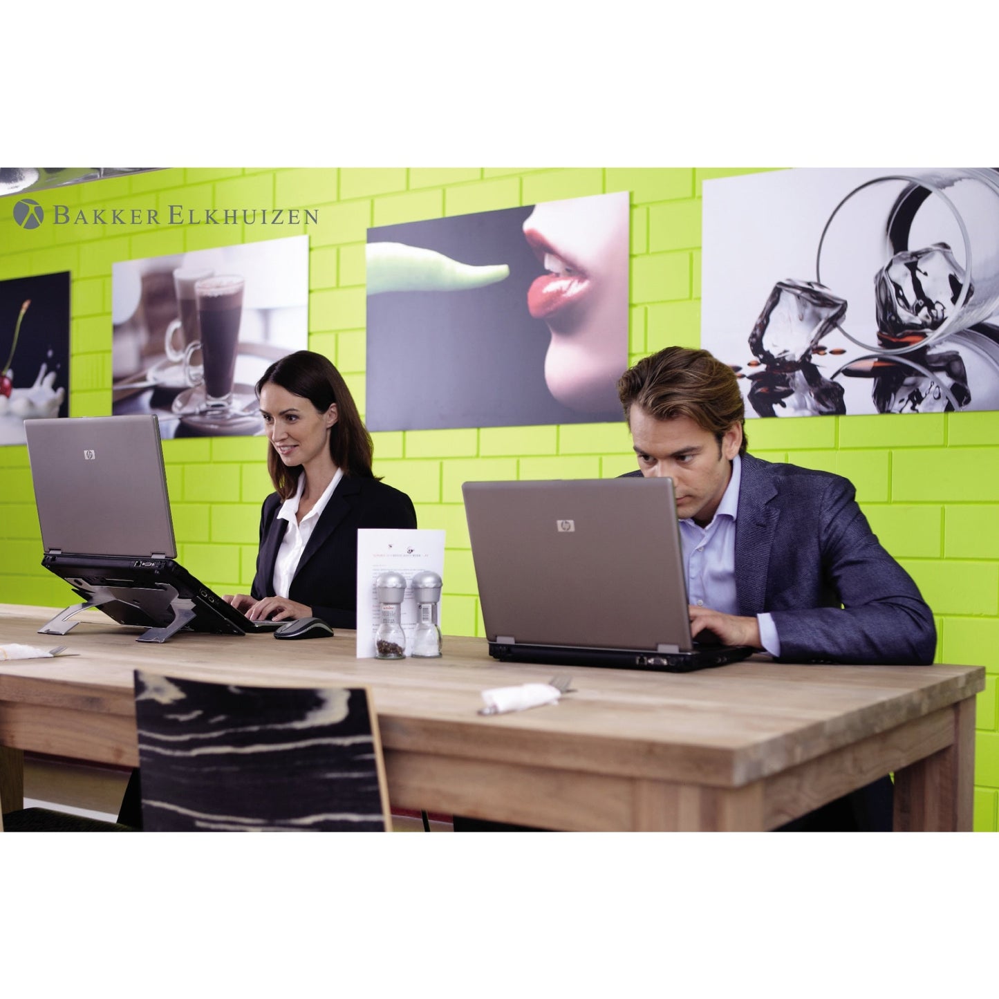 BakkerElkhuizen Notebookständer FlexTop 270 höhenverstellbar Hylite silber