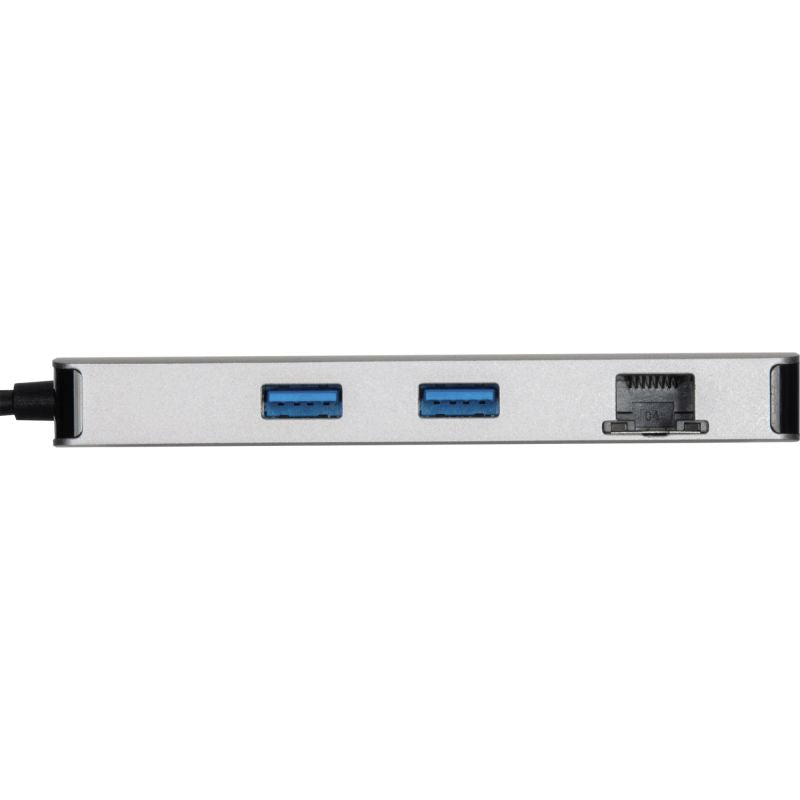 Targus Dockingstation 15 x 3 x 10 cm (B x H x T) USB 1 x USB-C 3.2 Gen 2 (mit Spannungsversorgung), 1 x USB-A 3.2 Gen 1 (mit Batterie-Aufladung), 1 x USB-A 3.2 Gen 1, 2 x HDMI, 1 x RJ-45