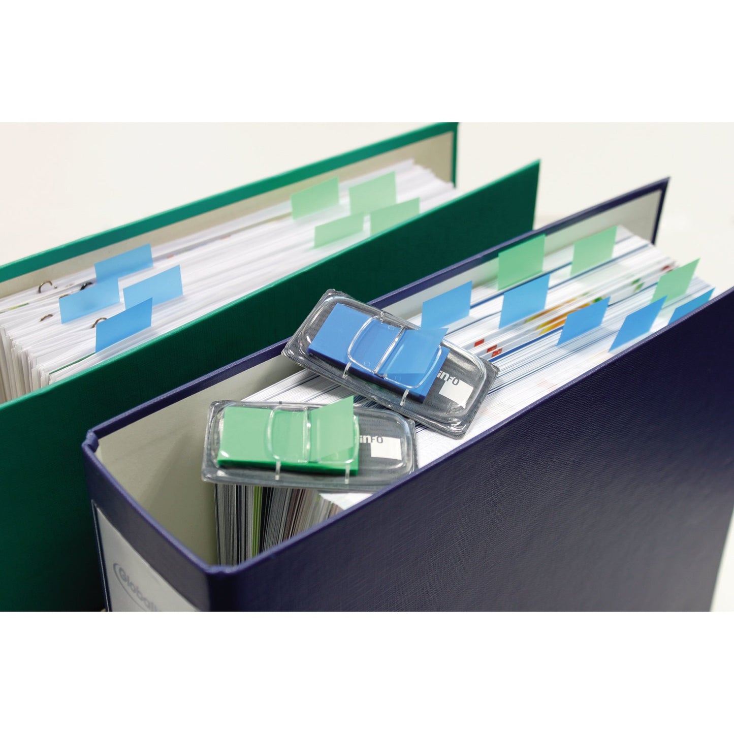 Info Haftstreifen Flags 43 x 25 mm (B x H) grün 50 Bl./Block