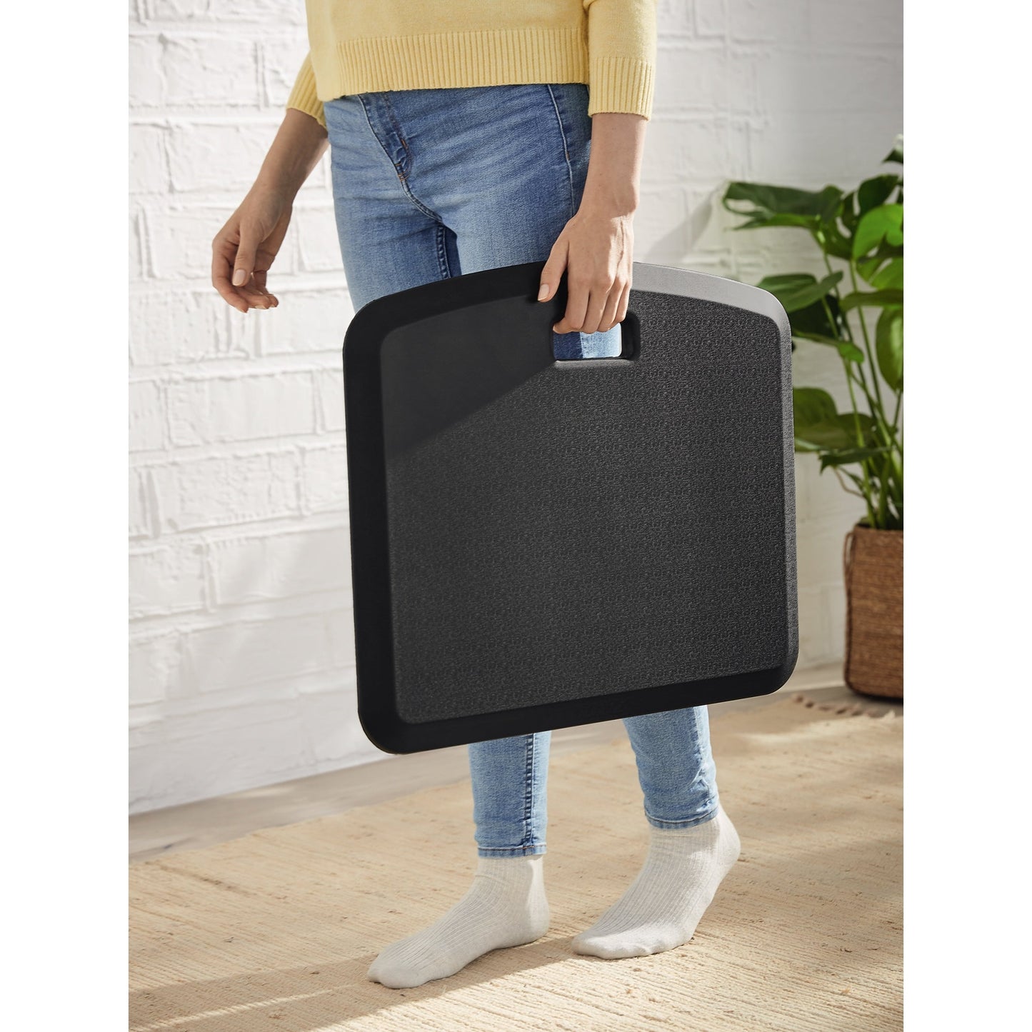 Leitz Anti-Ermüdungsmatte Ergo Cosy 56 x 45,7 cm (B x T) Gummi/Schaumstoff grau
