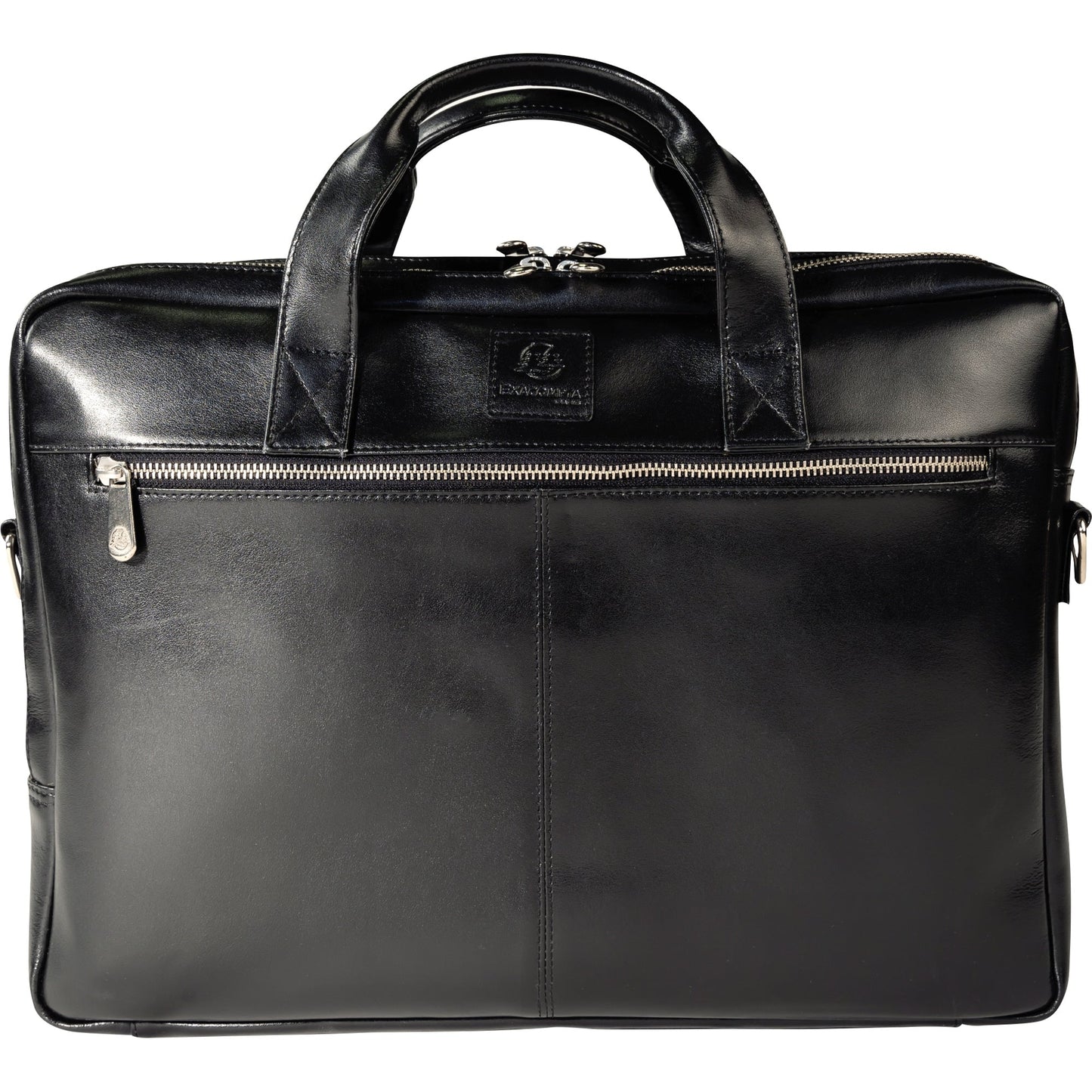 Exacompta Notebooktasche Exactive® 41 x 30 x 9,5 cm (B x H x T) Rindsleder schwarz