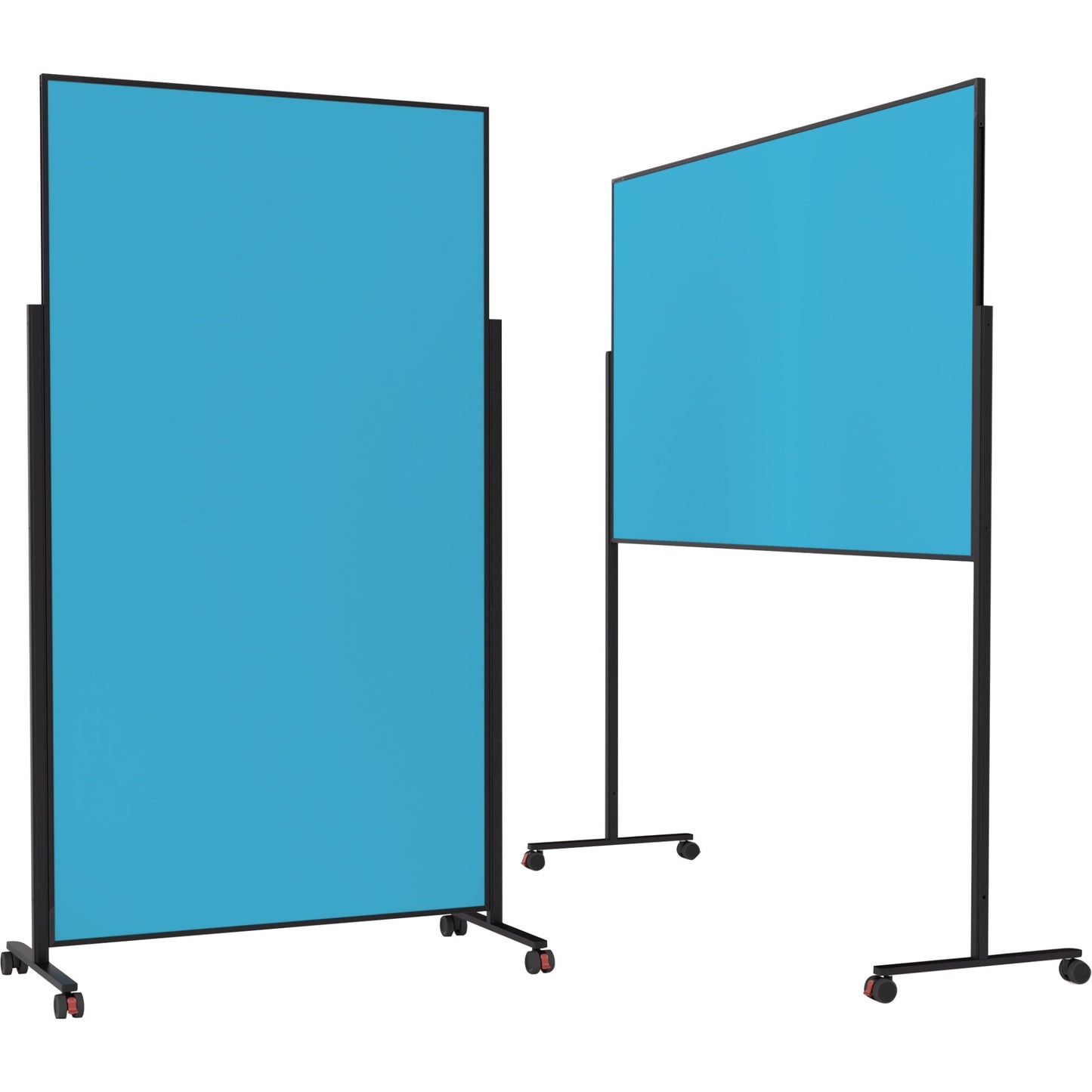 magnetoplan® Moderationstafel Design VarioPin Maße der Oberfläche: 100 x 180 cm (B x H) Filz türkis