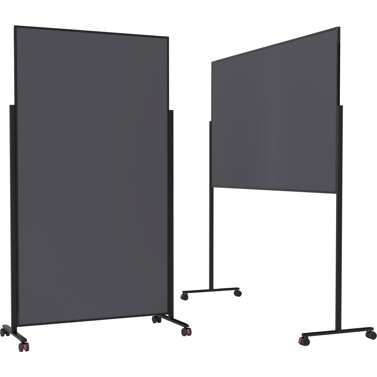 magnetoplan® Moderationstafel Design VarioPin Maße der Oberfläche: 100 x 180 cm (B x H) Filz grau