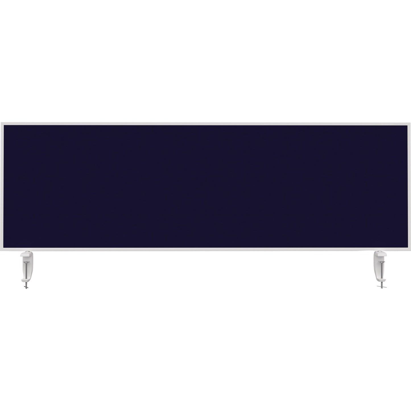 magnetoplan® Tischtrennwand VarioPin 160 x 50 cm (B x H) 2cm schwer entflammbar dunkelblau