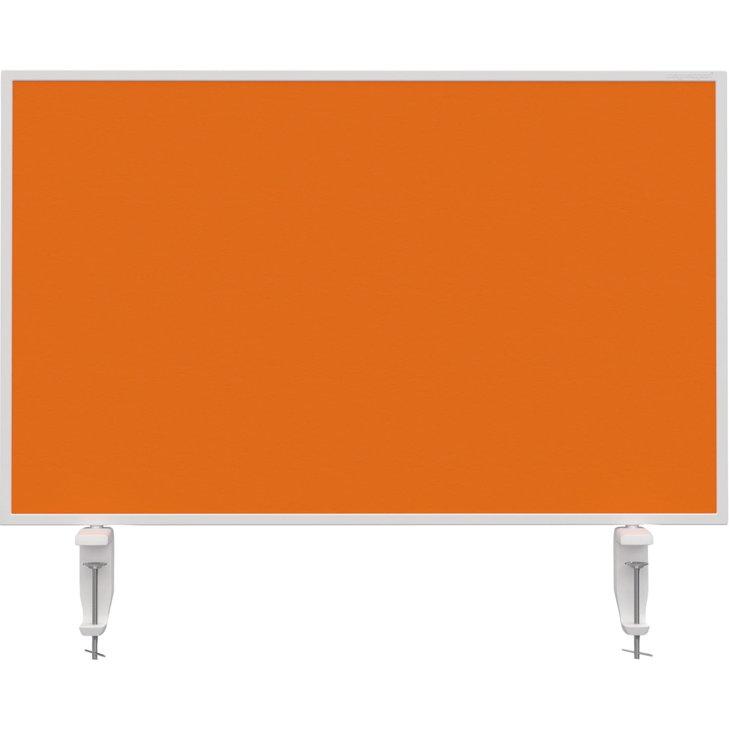 magnetoplan® Tischtrennwand VarioPin 80 x 50 cm (B x H) 2cm schwer entflammbar orange