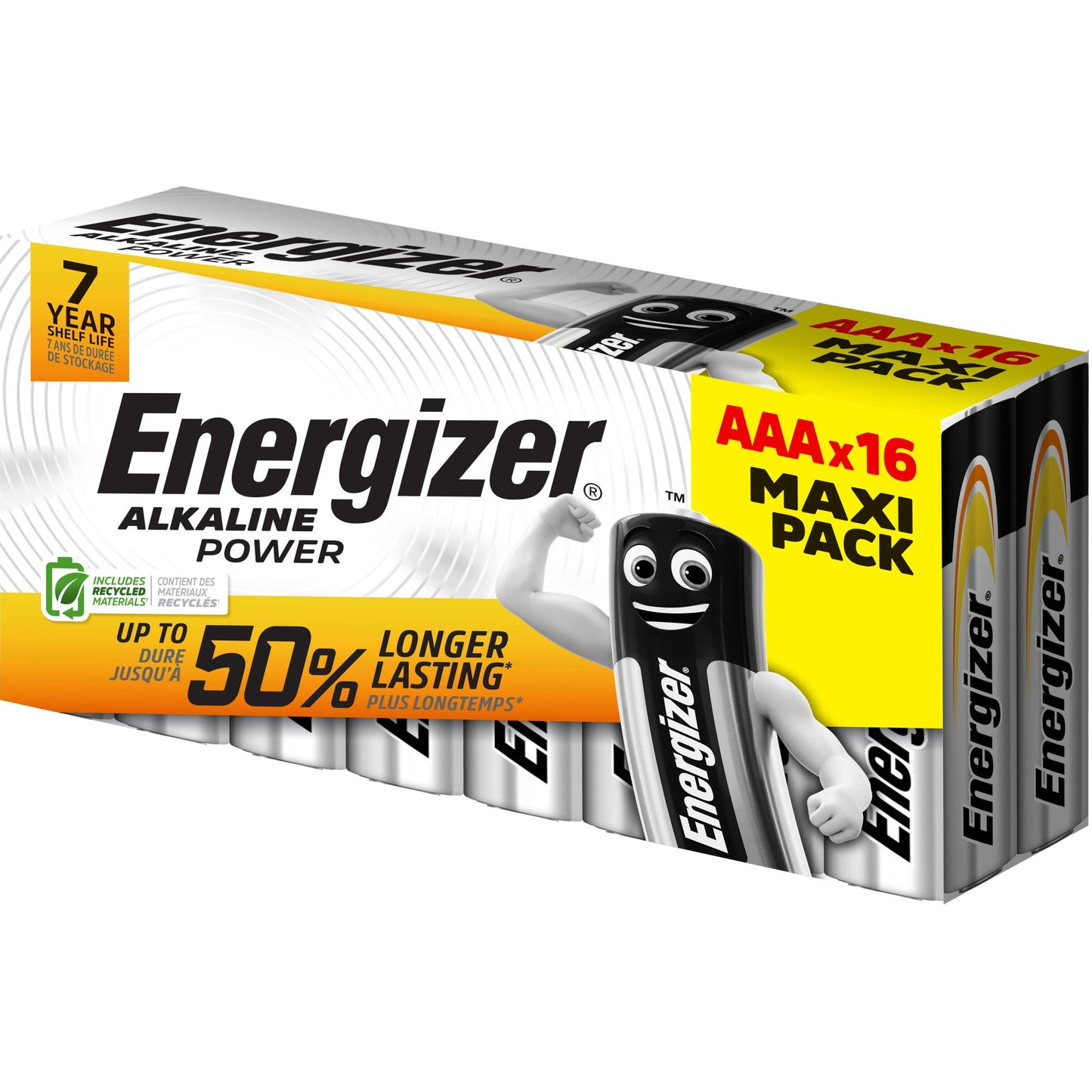 Energizer® Batterie Alkaline Power AAA/Micro LR03 Alkaline 1,5V 16 St./Pack.