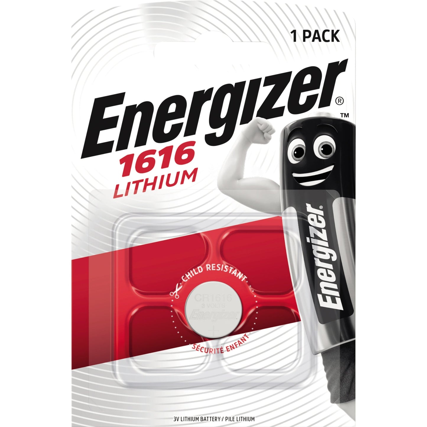 Energizer® Knopfzelle Lithium CR1616 3V 60 mAh
