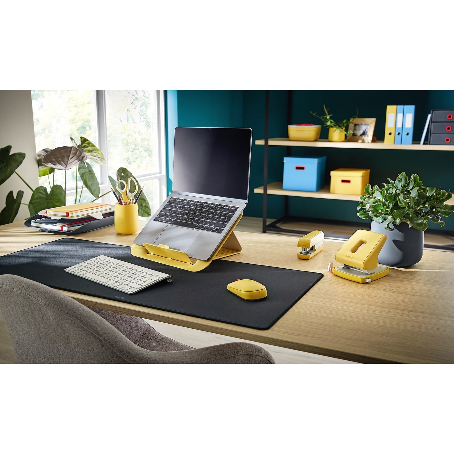 Leitz Schreibunterlage Cosy 80 x 40 cm (B x H) ohne Kalender grau