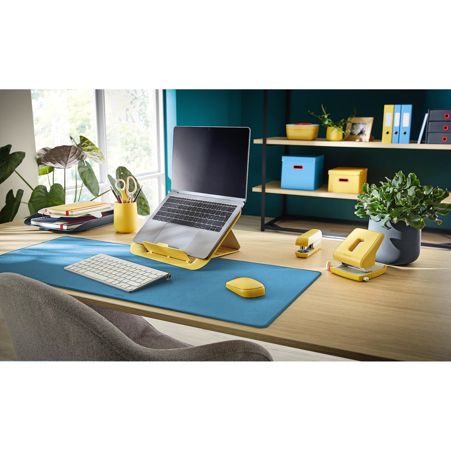 Leitz Schreibunterlage Cosy 80 x 40 cm (B x H) ohne Kalender blau