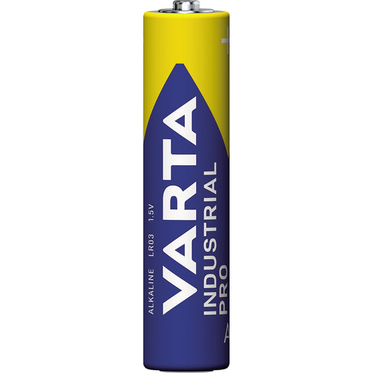 Varta Batterie INDUSTRIAL AAA/Micro LR03 Alkaline 1,5V 1.200 mAh 10 St./Pack.