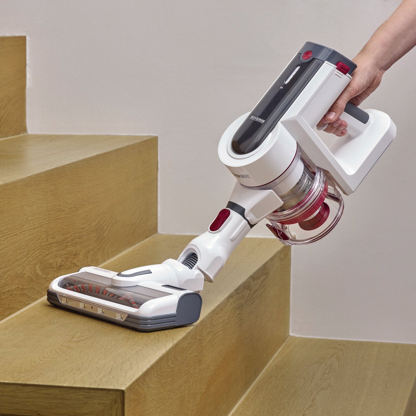 SEVERIN Bodenstaubsauger HV 7166 26 x 126 x 22,5 cm (B x H x T) 400W