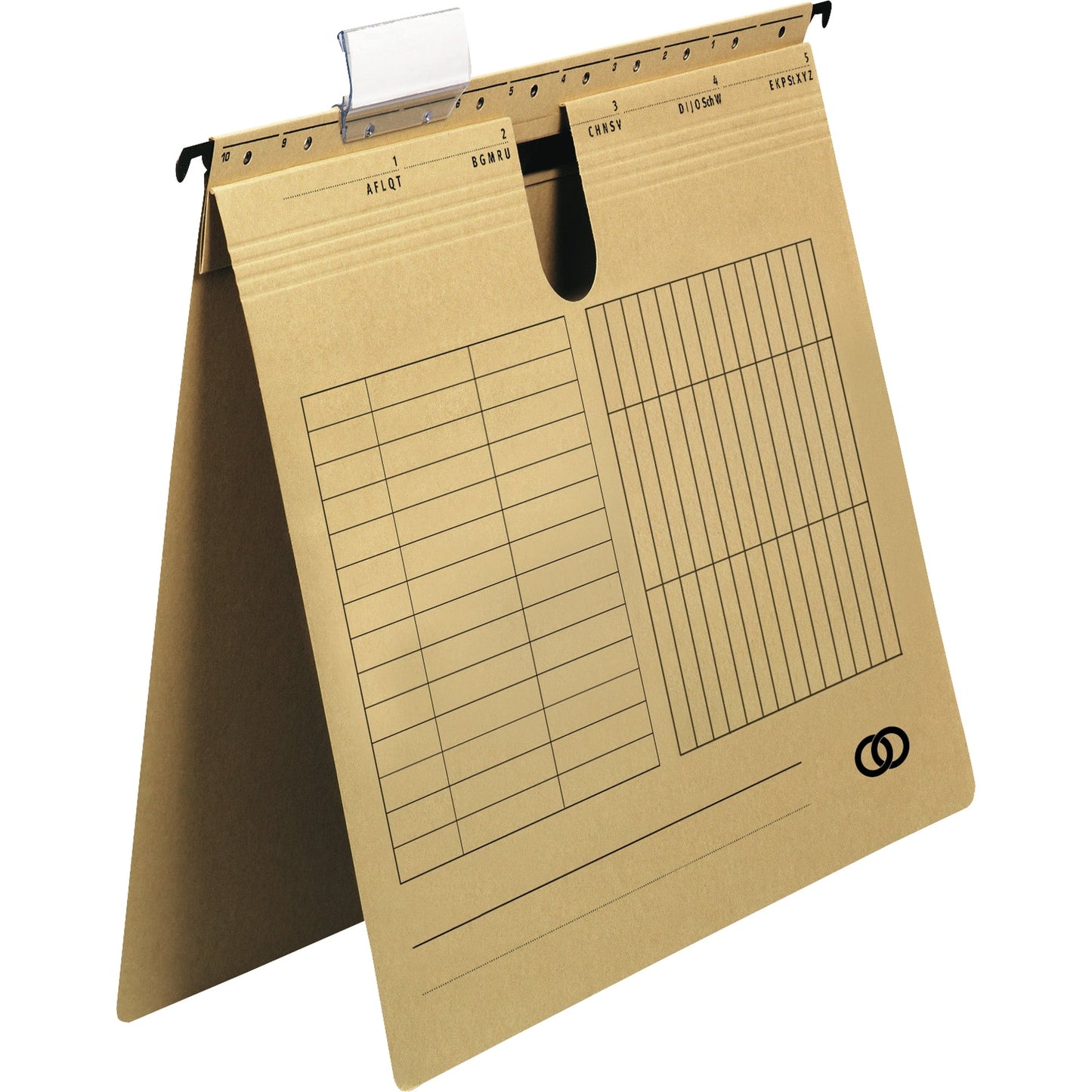 Soennecken Hängehefter oeco DIN A4 230g/m² Manilakarton, recycelt naturbraun 25 St./Pack.