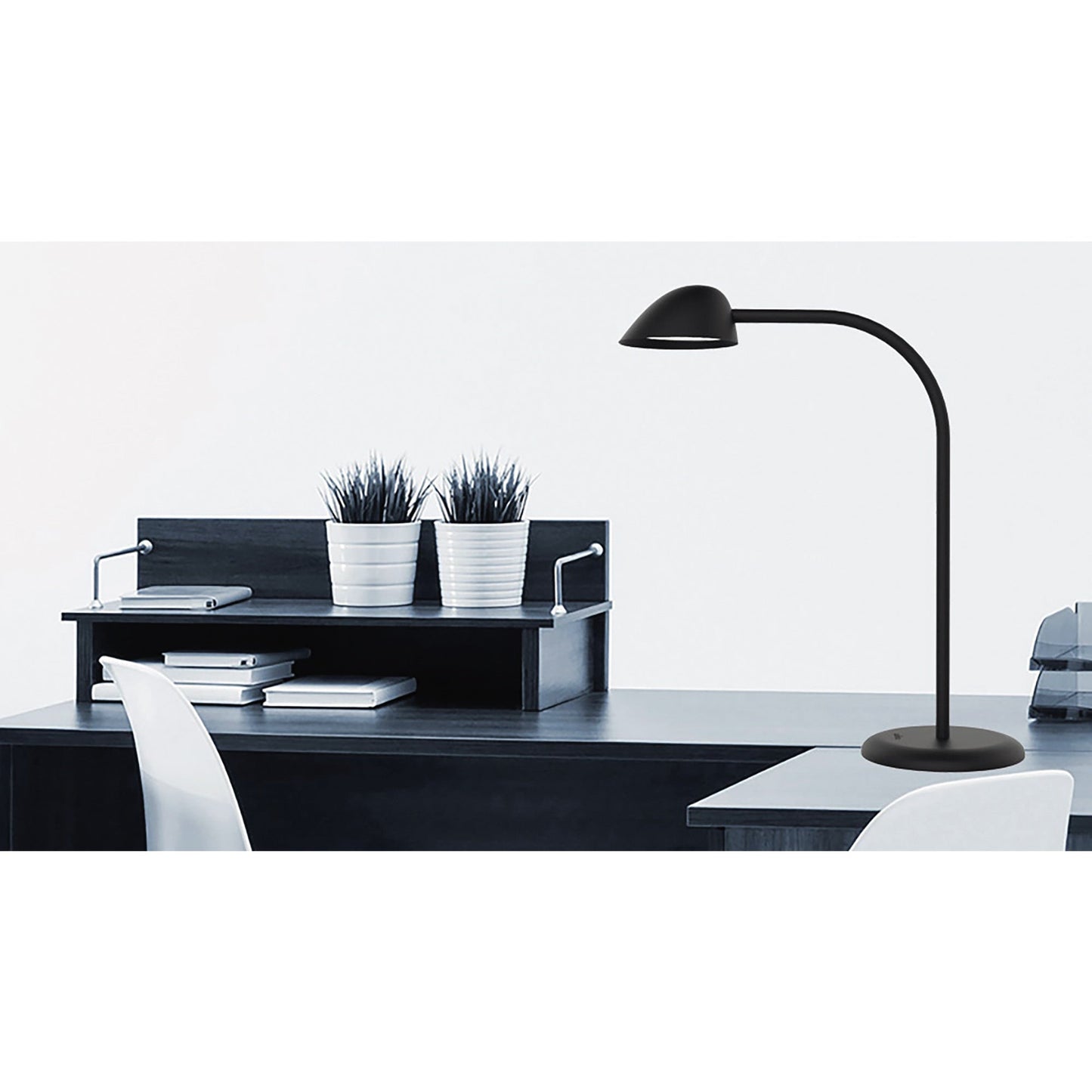 UNILUX Tischleuchte EASY E 9 kWh/1.000h Netzbetrieb schwarz