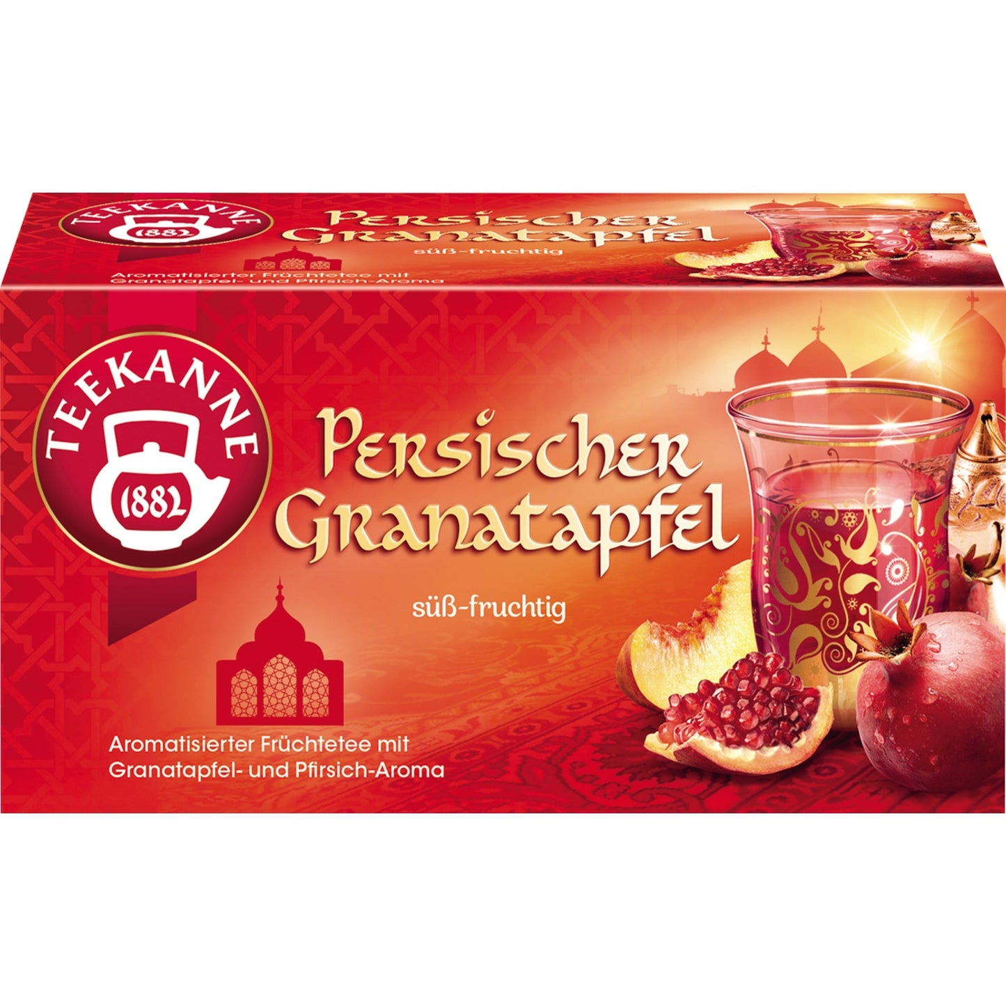 Teekanne Tee Länder Persischer Granatapfel 20 Btl./Pack.