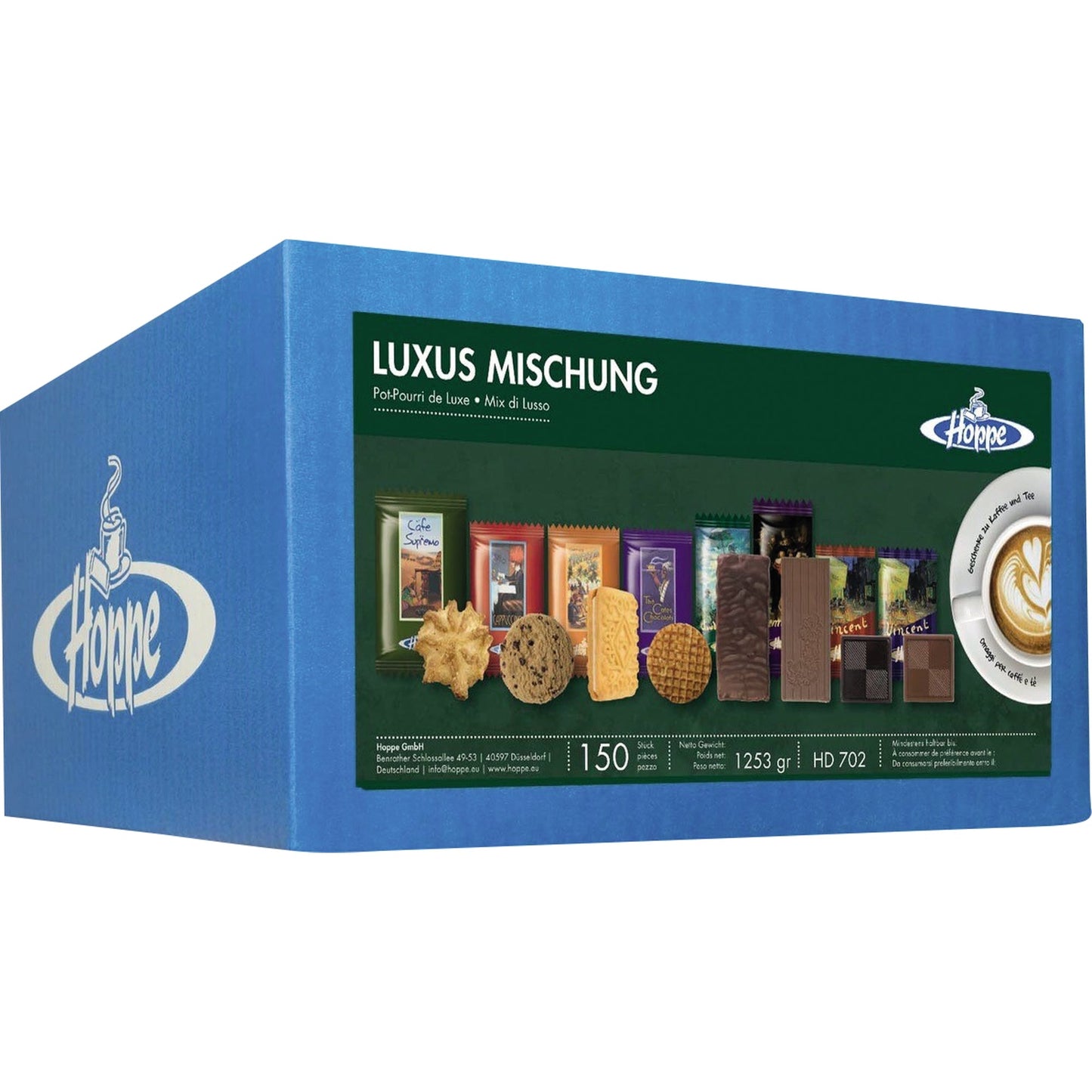 Hoppe Gebäckmischung Luxus Mischung 150 x 8 g/Pack.