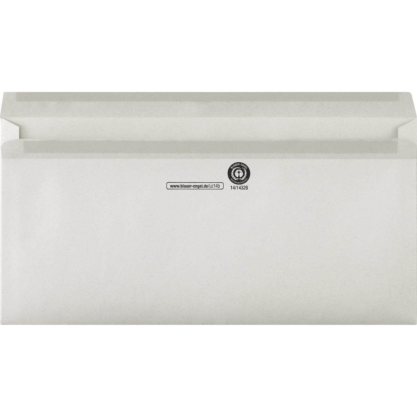 POSTHORN Briefumschlag DIN lang 220 x 110 mm (B x H) mit Selbstklebung mit Fenster 75g/m² grau 1.000 St./Pack.