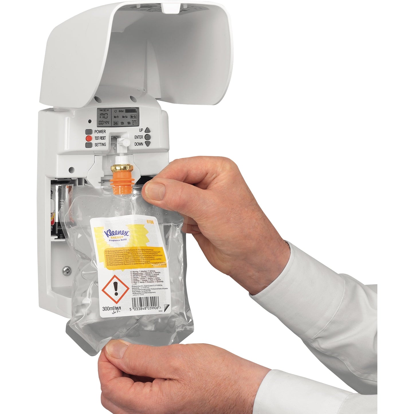 Kleenex® Lufterfrischer Energy 6 x 300 ml/Pack.