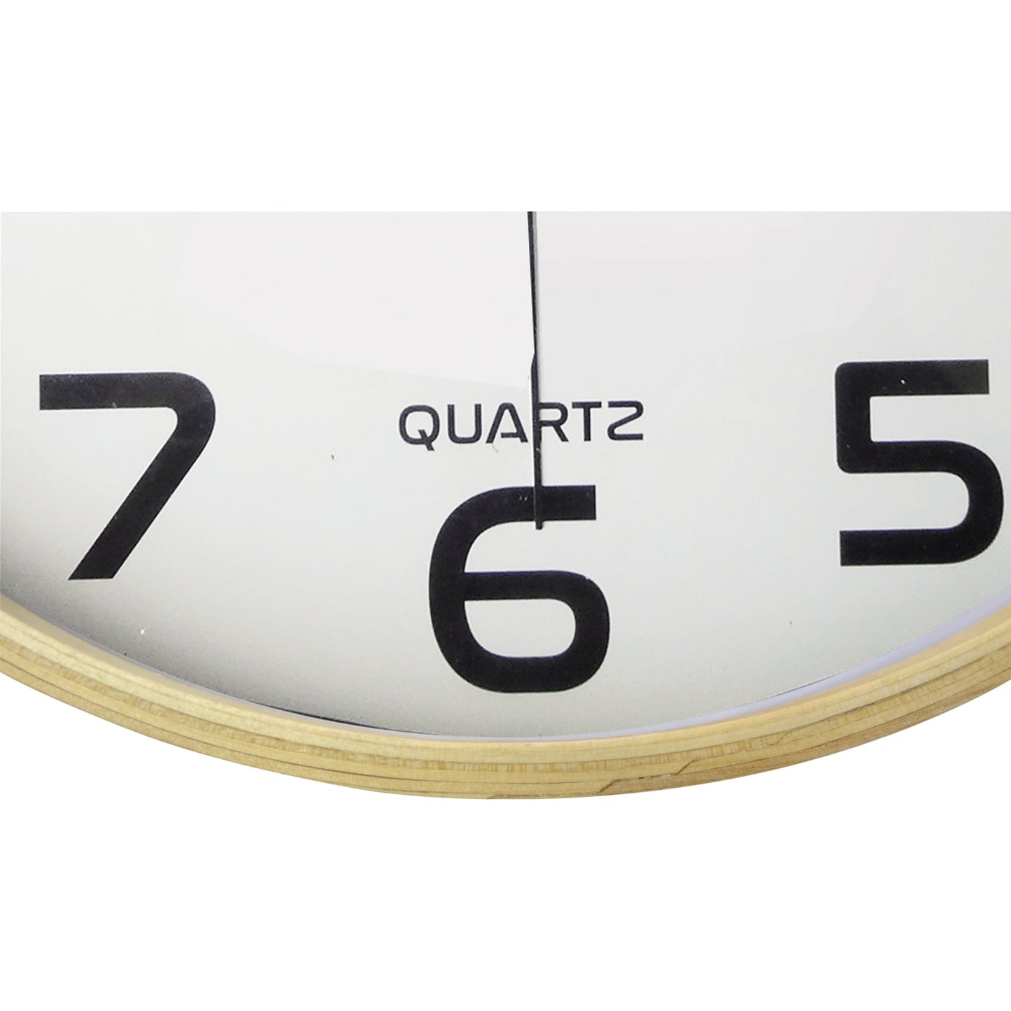 UNILUX Wanduhr Baltic 31,5cm Holz/Kunststoff buche