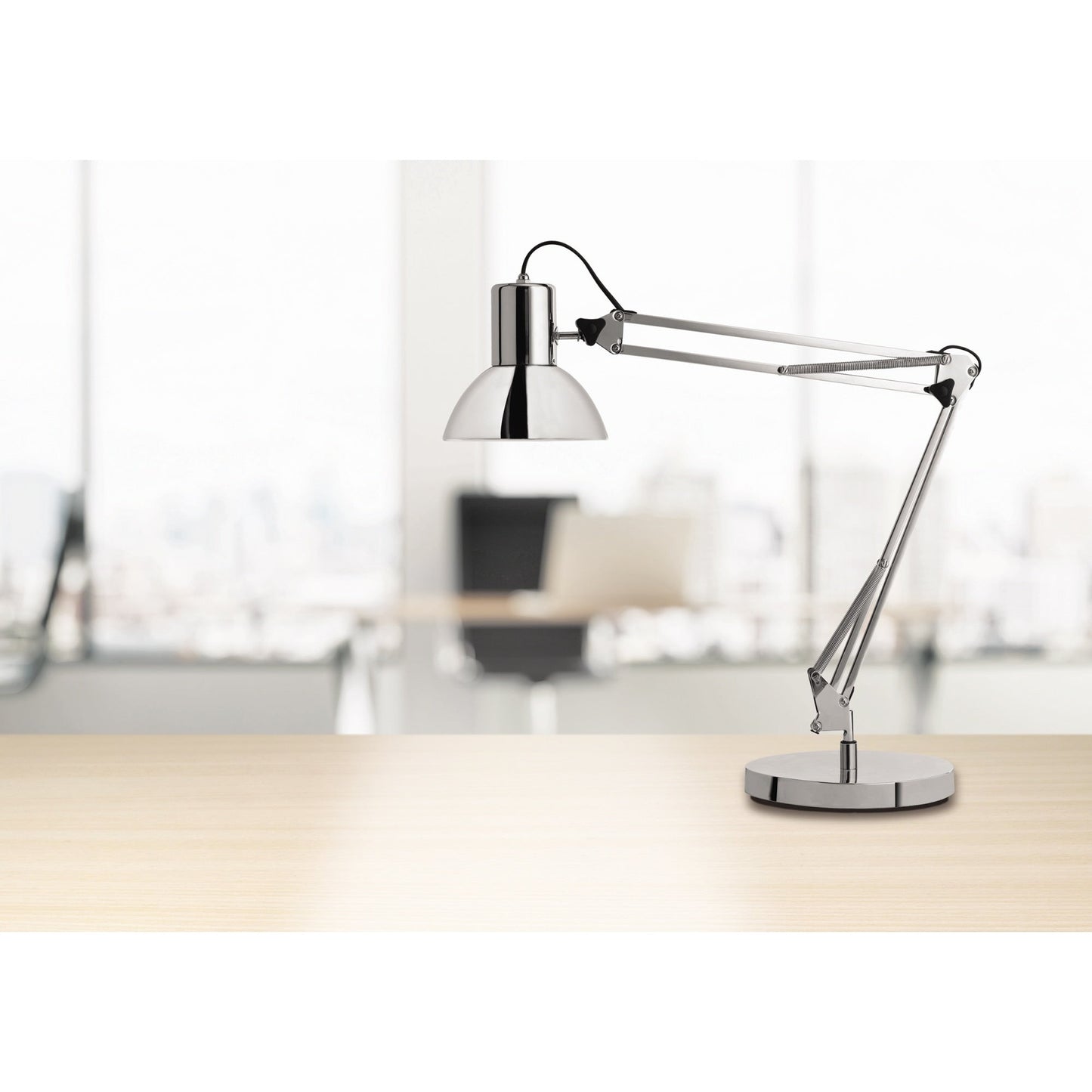 UNILUX Tischleuchte SUCCESS 80 Netzbetrieb chrom